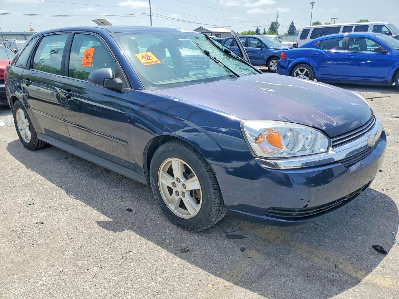 2004 Chevrolet Malibu Maxx Ls Blue vin: 1G1ZT64844F212316