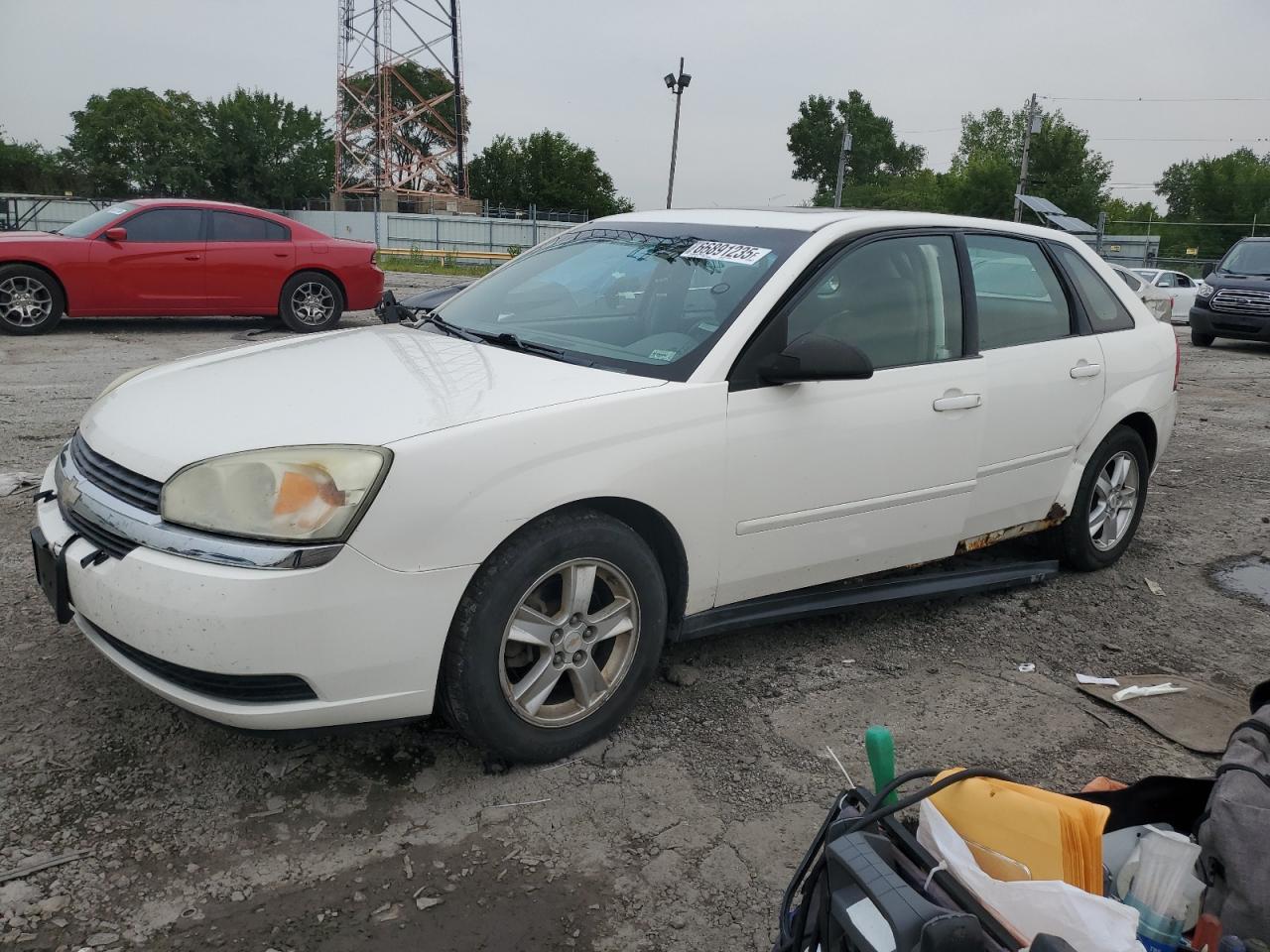 2004 Chevrolet Malibu Maxx Ls White vin: 1G1ZT64864F210695