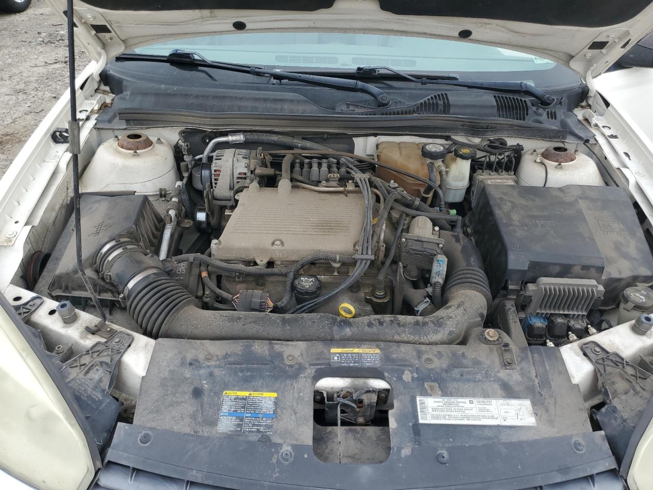 2004 Chevrolet Malibu Maxx Ls White vin: 1G1ZT64864F210695