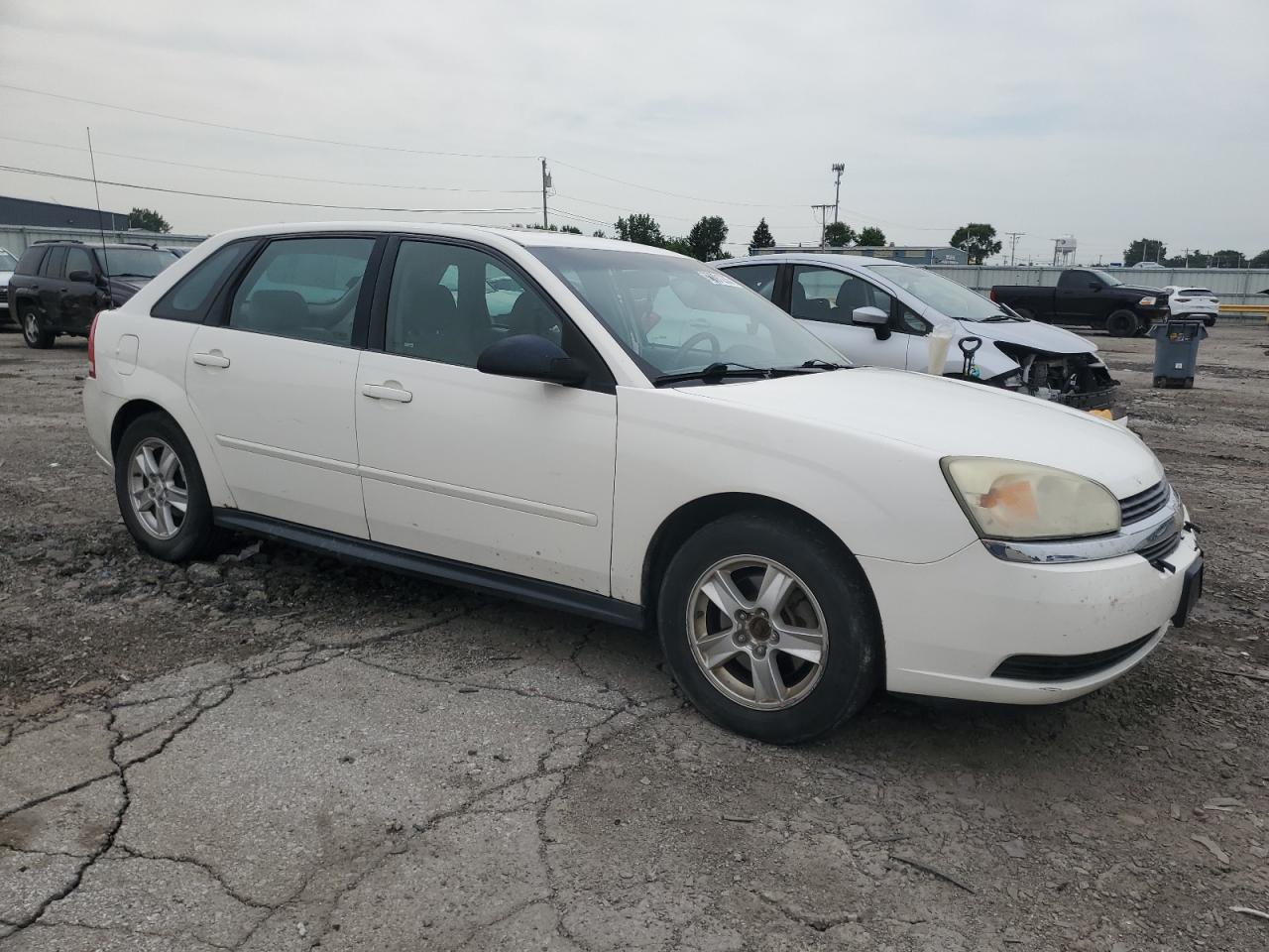 2004 Chevrolet Malibu Maxx Ls White vin: 1G1ZT64864F210695