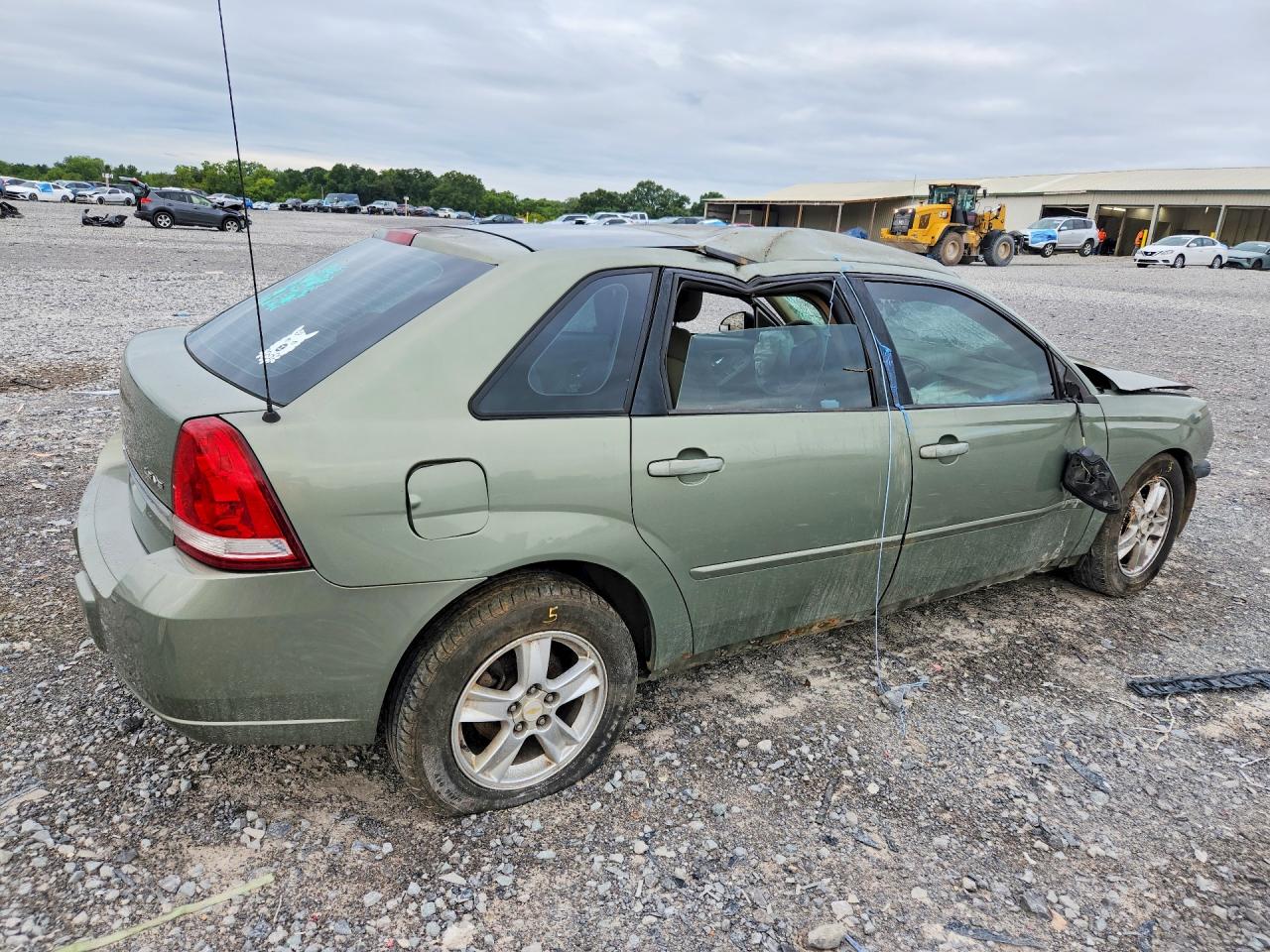 2005 Chevrolet Malibu Maxx Ls Green vin: 1G1ZT64875F100790