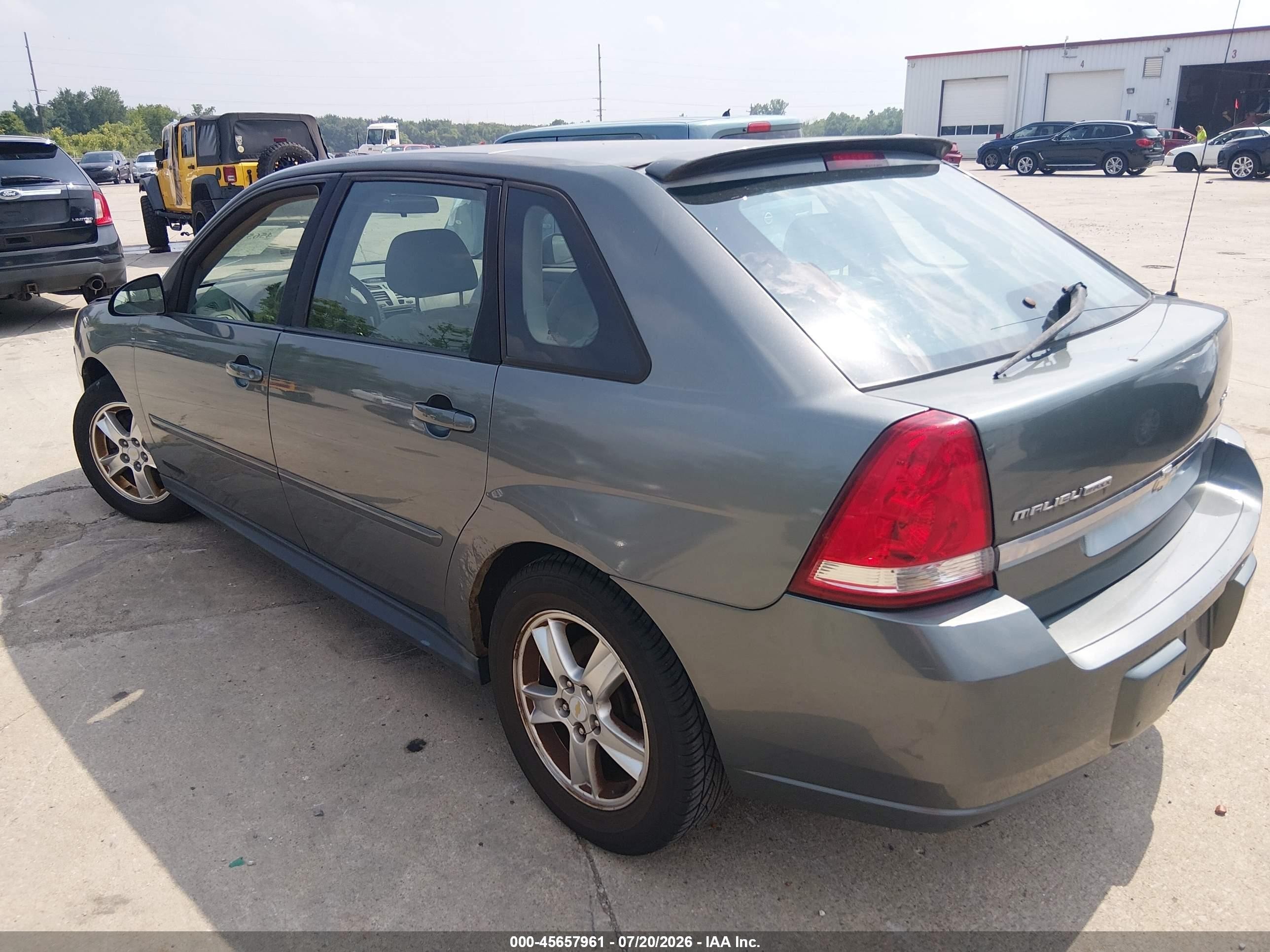 2005 Chevrolet Malibu Maxx Ls Beige vin: 1G1ZT64875F335190