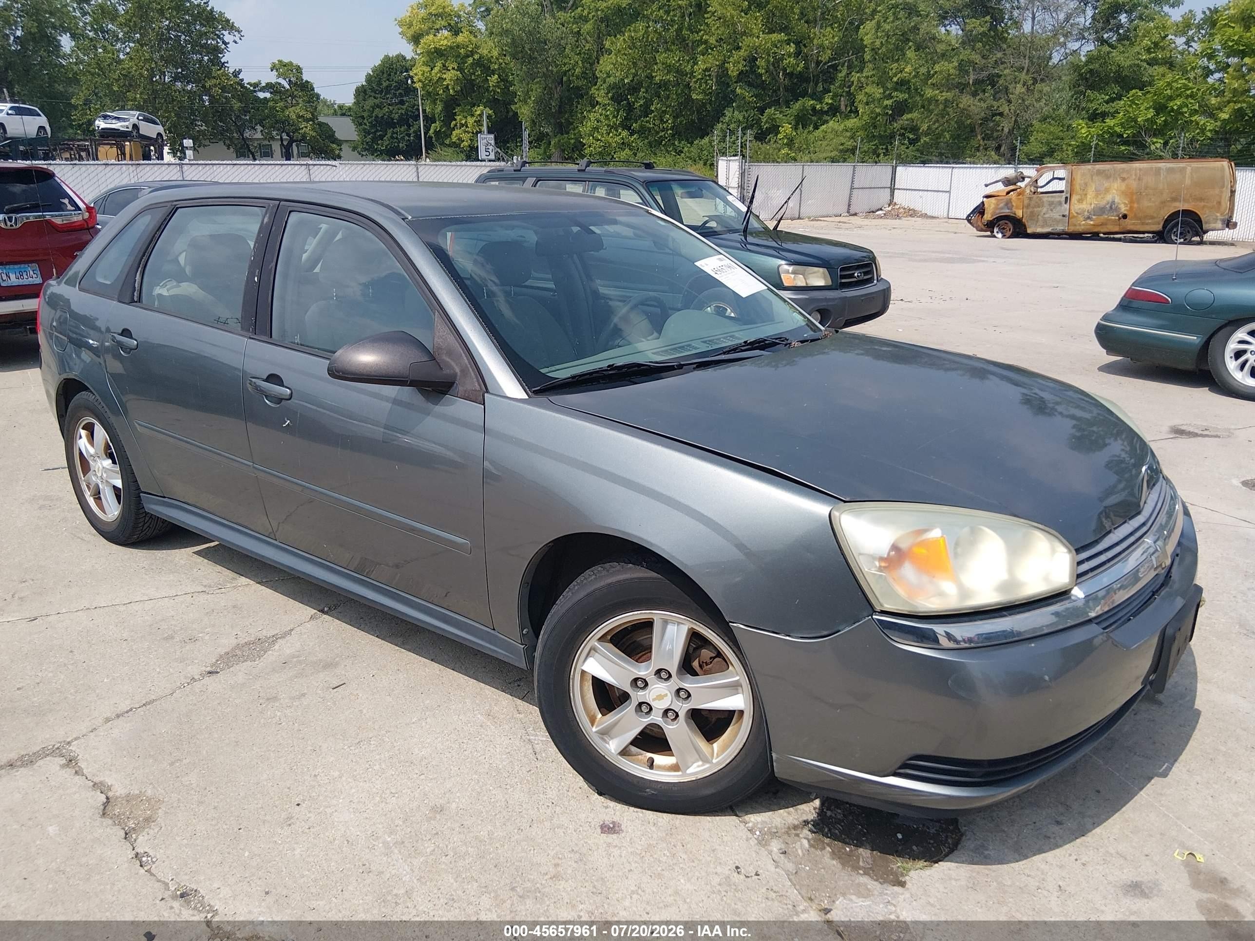 2005 Chevrolet Malibu Maxx Ls Beige vin: 1G1ZT64875F335190