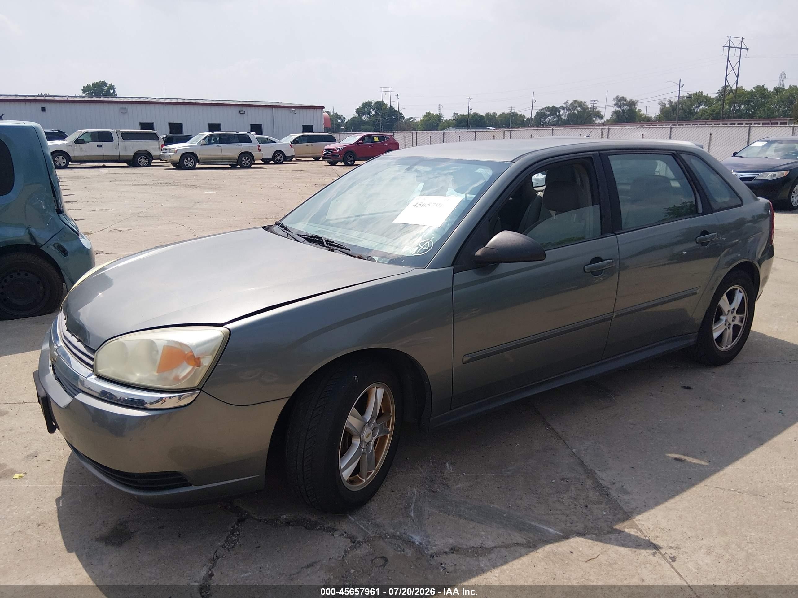 2005 Chevrolet Malibu Maxx Ls Beige vin: 1G1ZT64875F335190