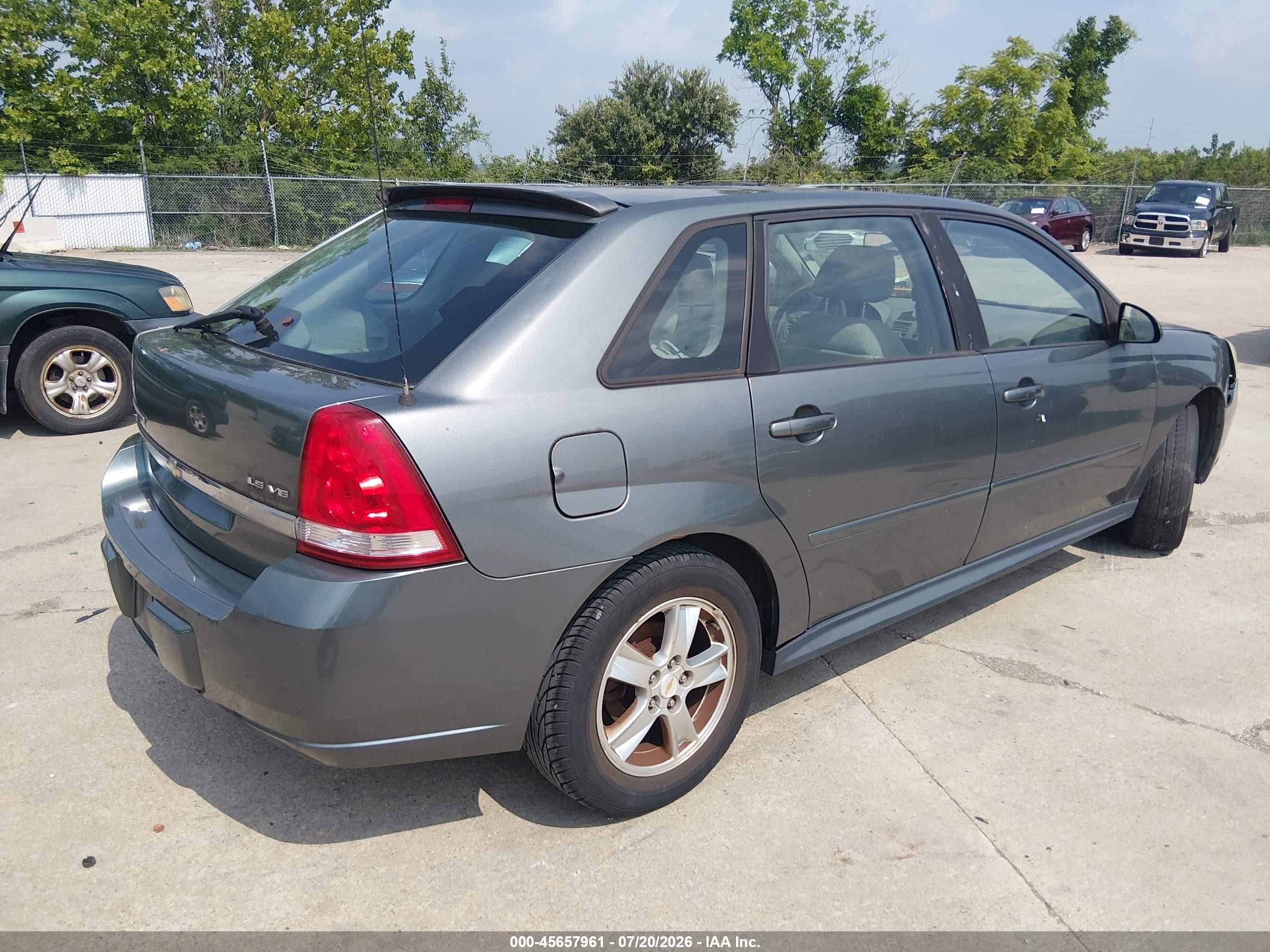 2005 Chevrolet Malibu Maxx Ls Beige vin: 1G1ZT64875F335190