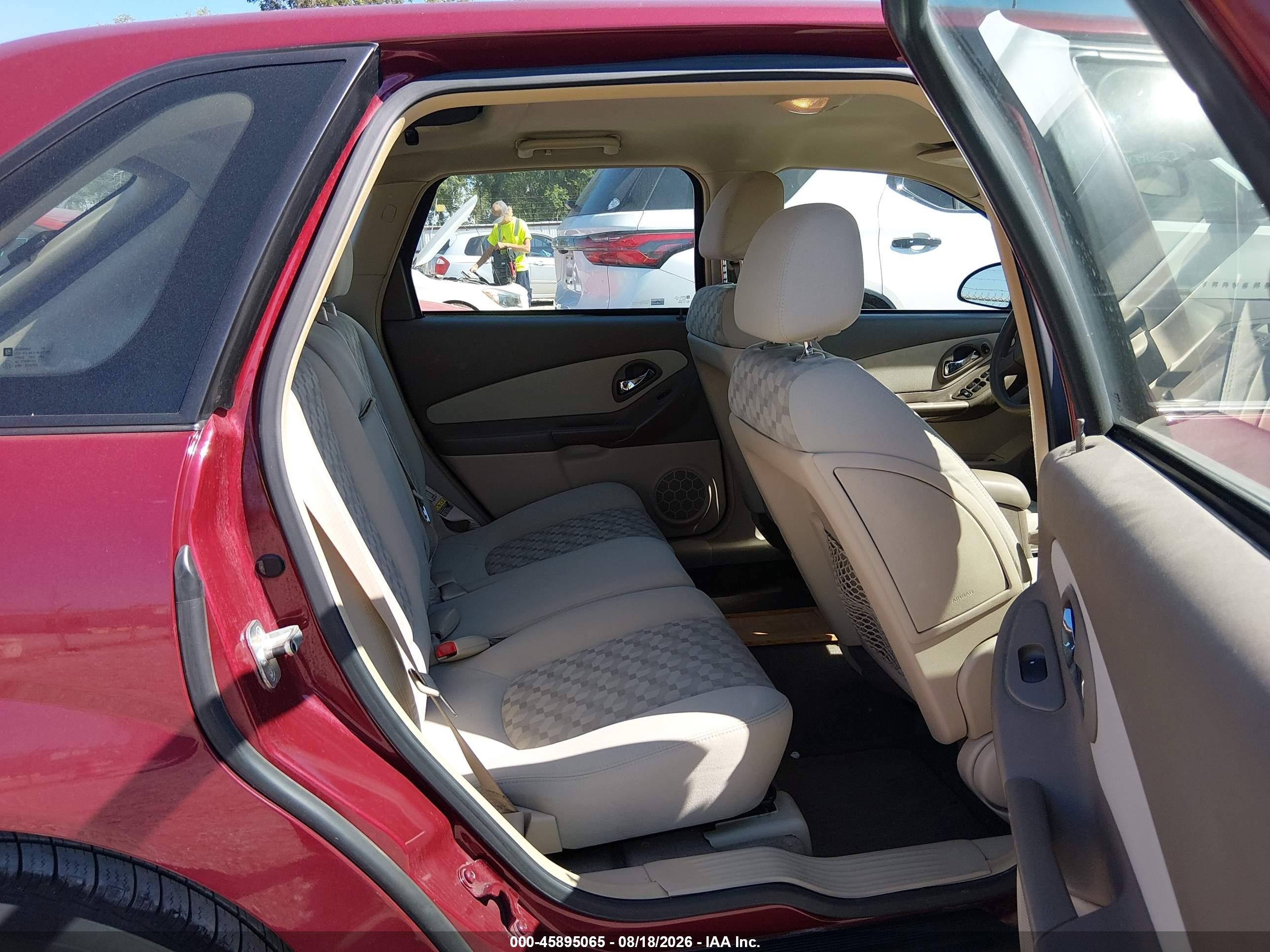 2005 Chevrolet Malibu Maxx Ls Maroon vin: 1G1ZT64885F219156