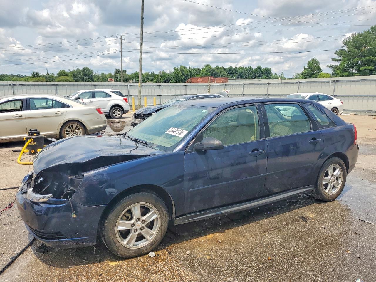 2004 Chevrolet Malibu Maxx Ls Blue vin: 1G1ZT648X4F209761