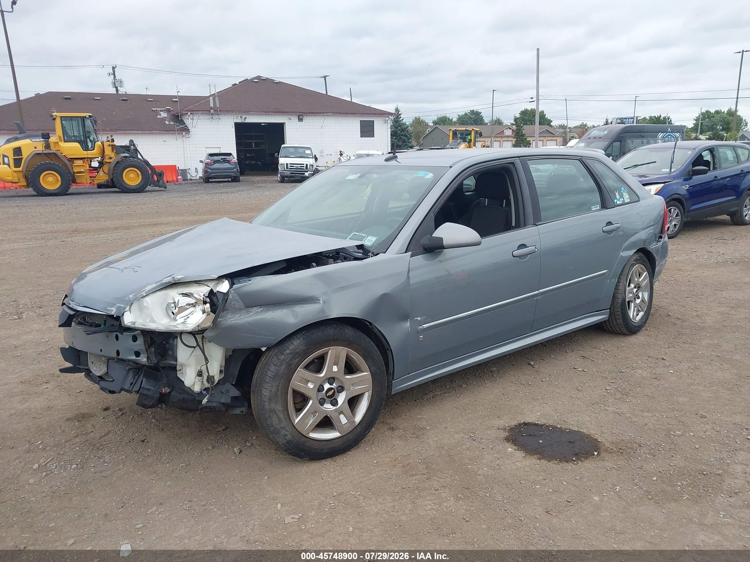 2007 Chevrolet Malibu Maxx Lt Gray vin: 1G1ZT67N97F226637