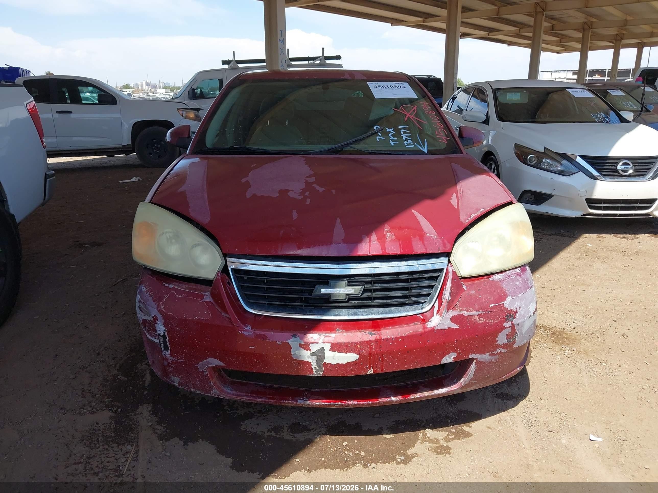 2007 Chevrolet Malibu Maxx Lt Red vin: 1G1ZT68N67F137171