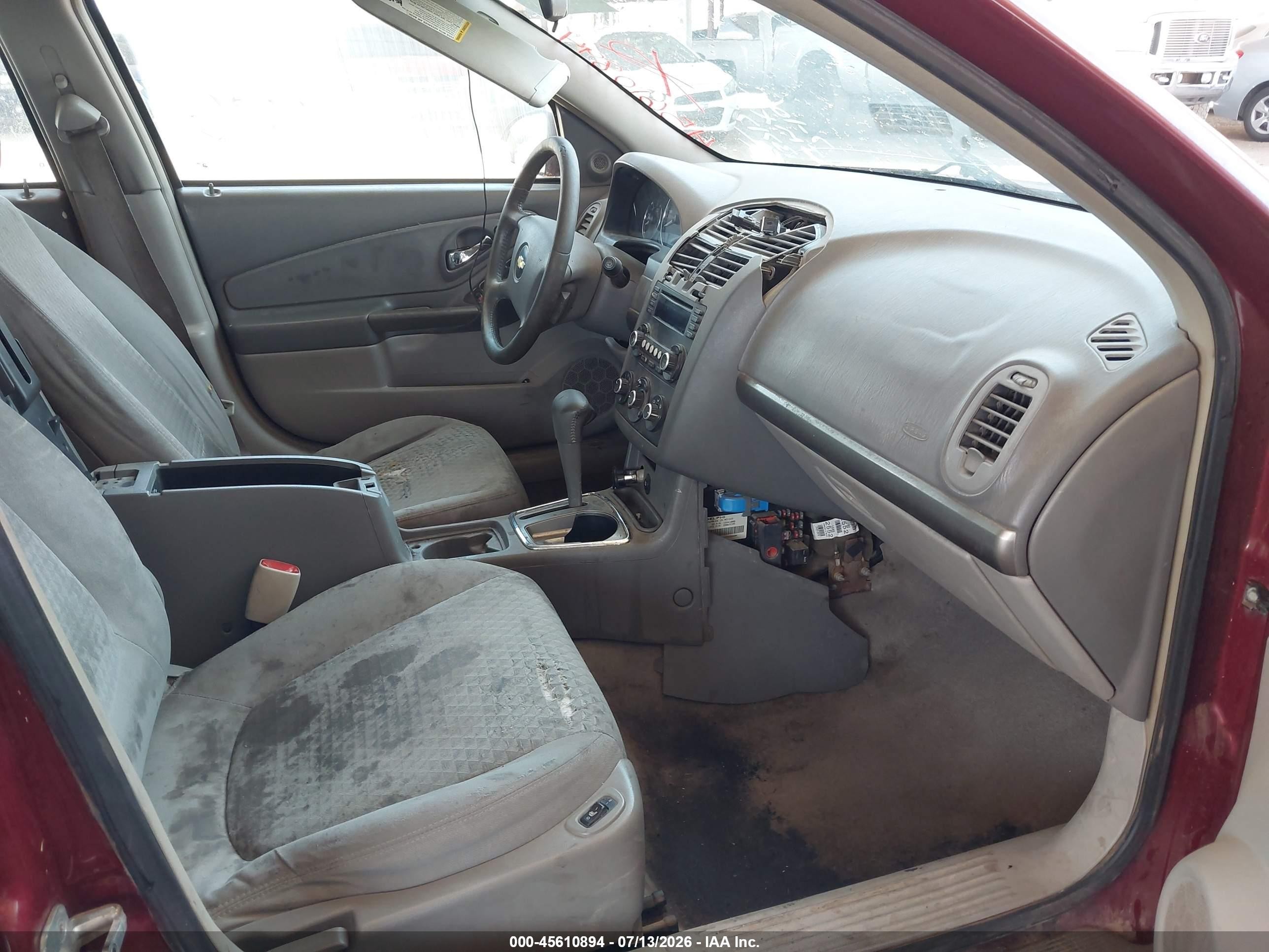2007 Chevrolet Malibu Maxx Lt Red vin: 1G1ZT68N67F137171
