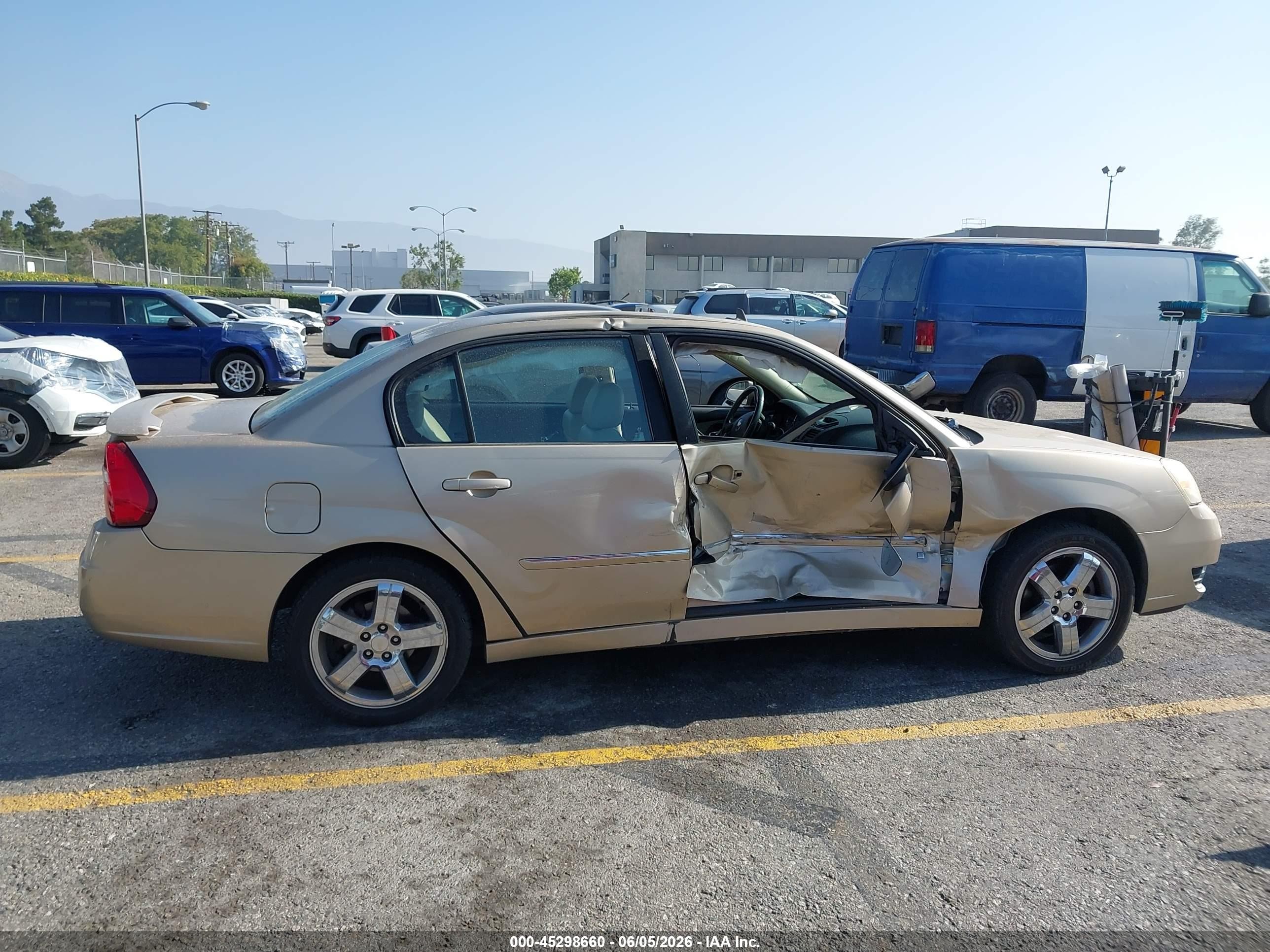 2006 Chevrolet Malibu Ltz Золотой vin: 1G1ZU53886F228983