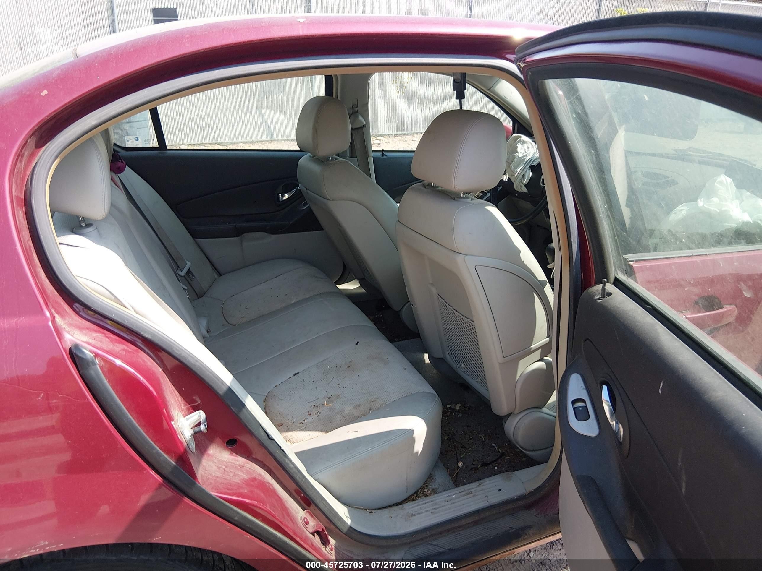 2006 Chevrolet Malibu Ltz Maroon vin: 1G1ZU53896F131677