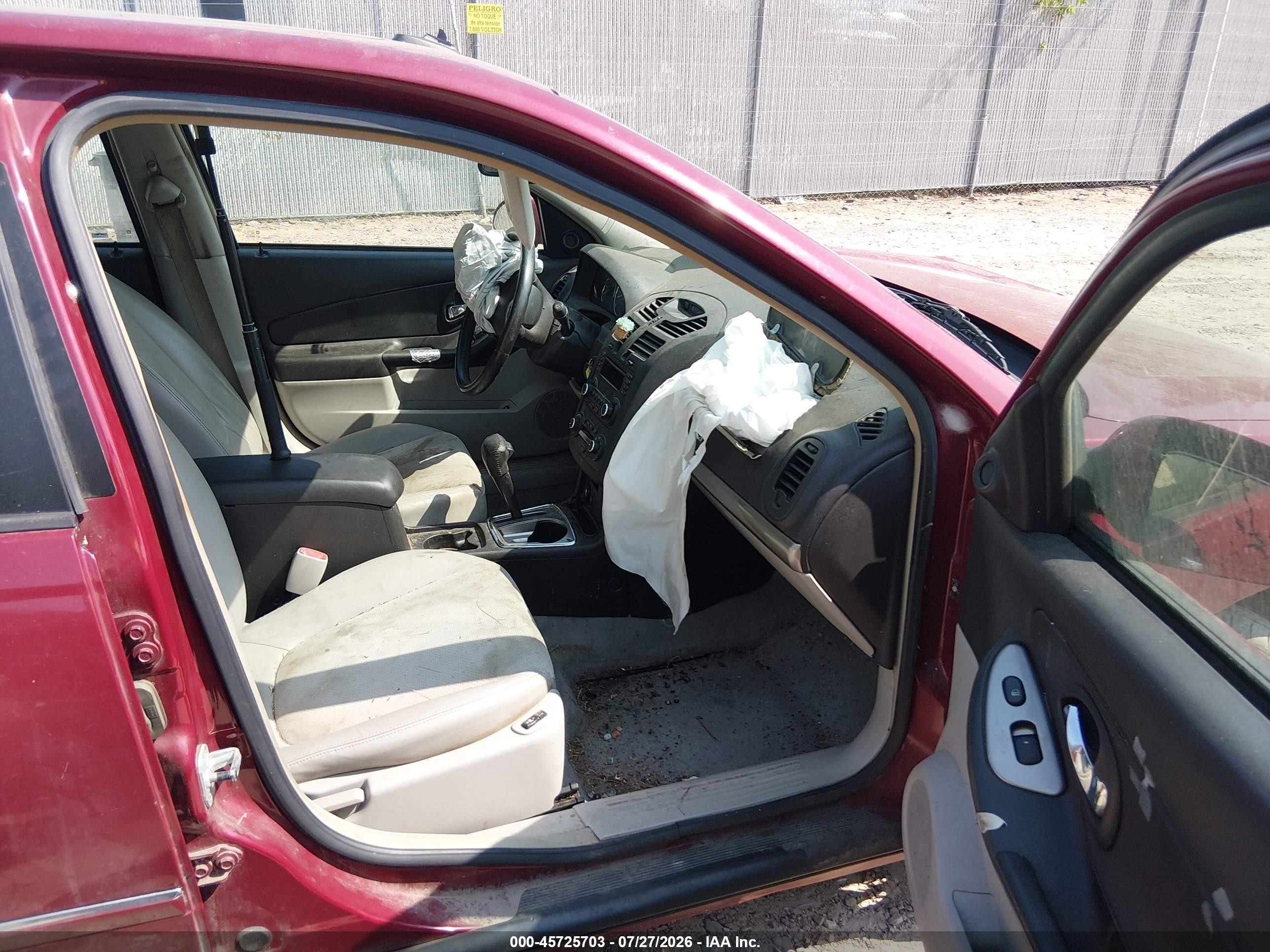 2006 Chevrolet Malibu Ltz Maroon vin: 1G1ZU53896F131677