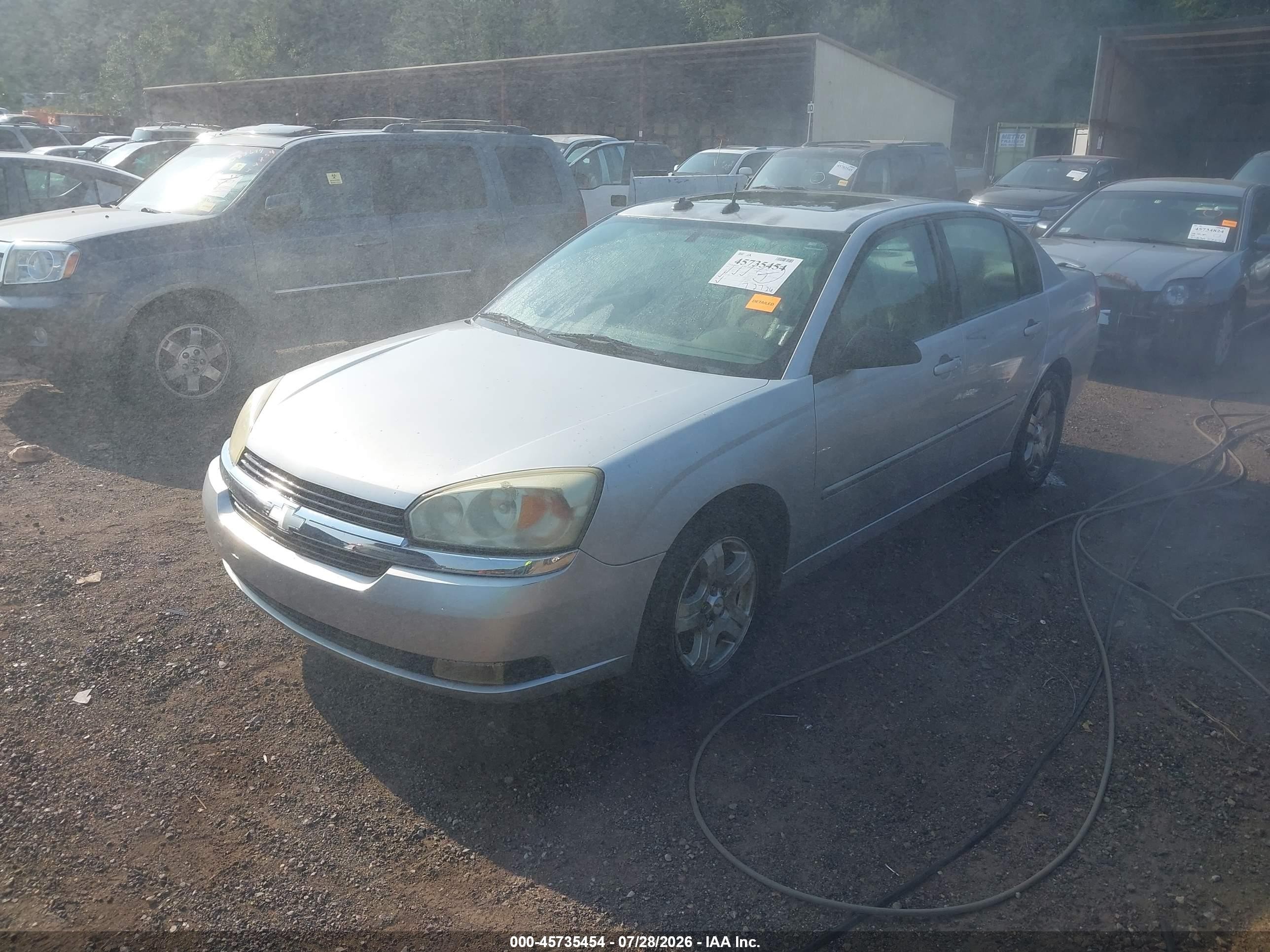2004 Chevrolet Malibu Lt Silver vin: 1G1ZU54824F103280