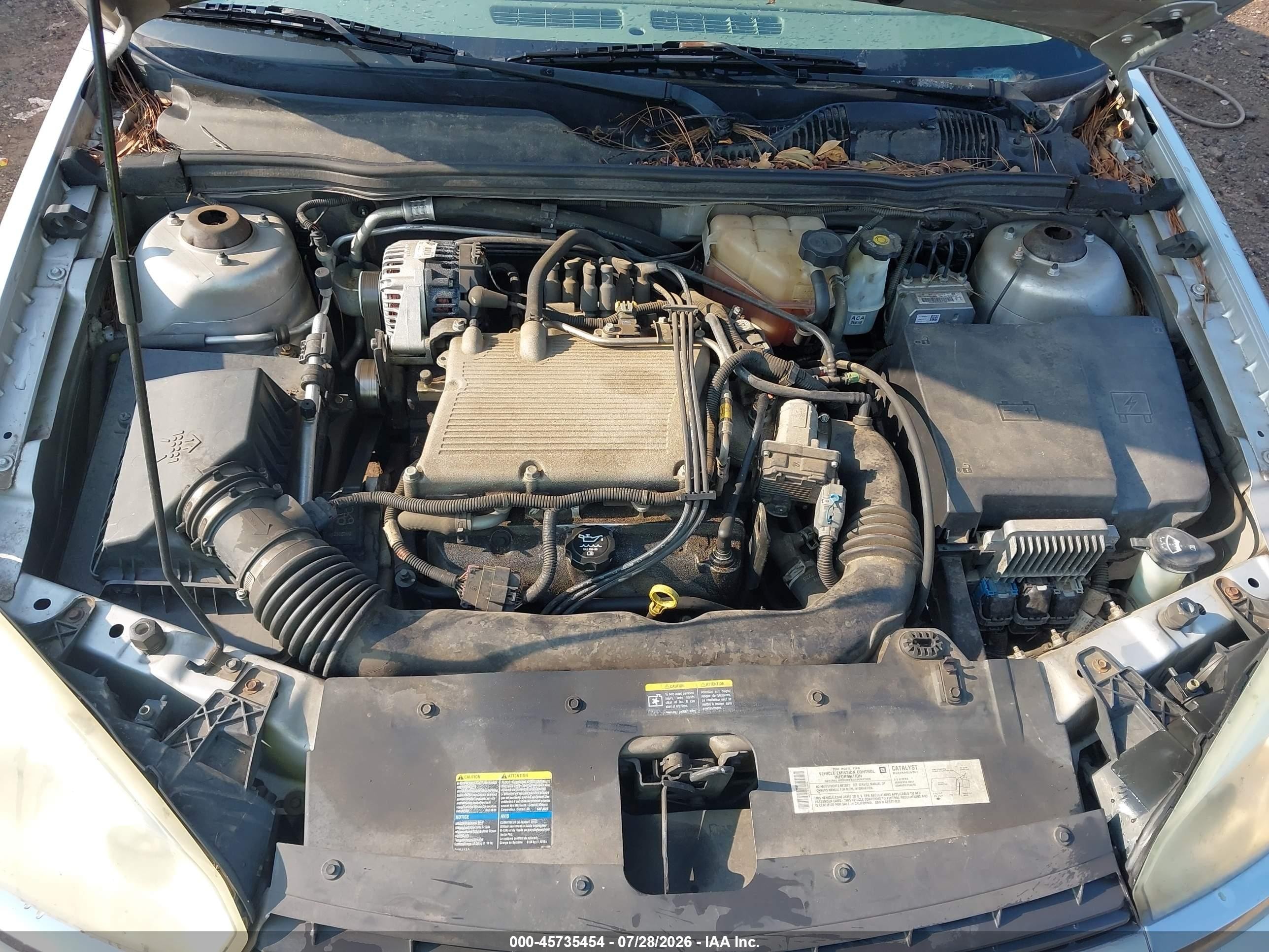 2004 Chevrolet Malibu Lt Silver vin: 1G1ZU54824F103280