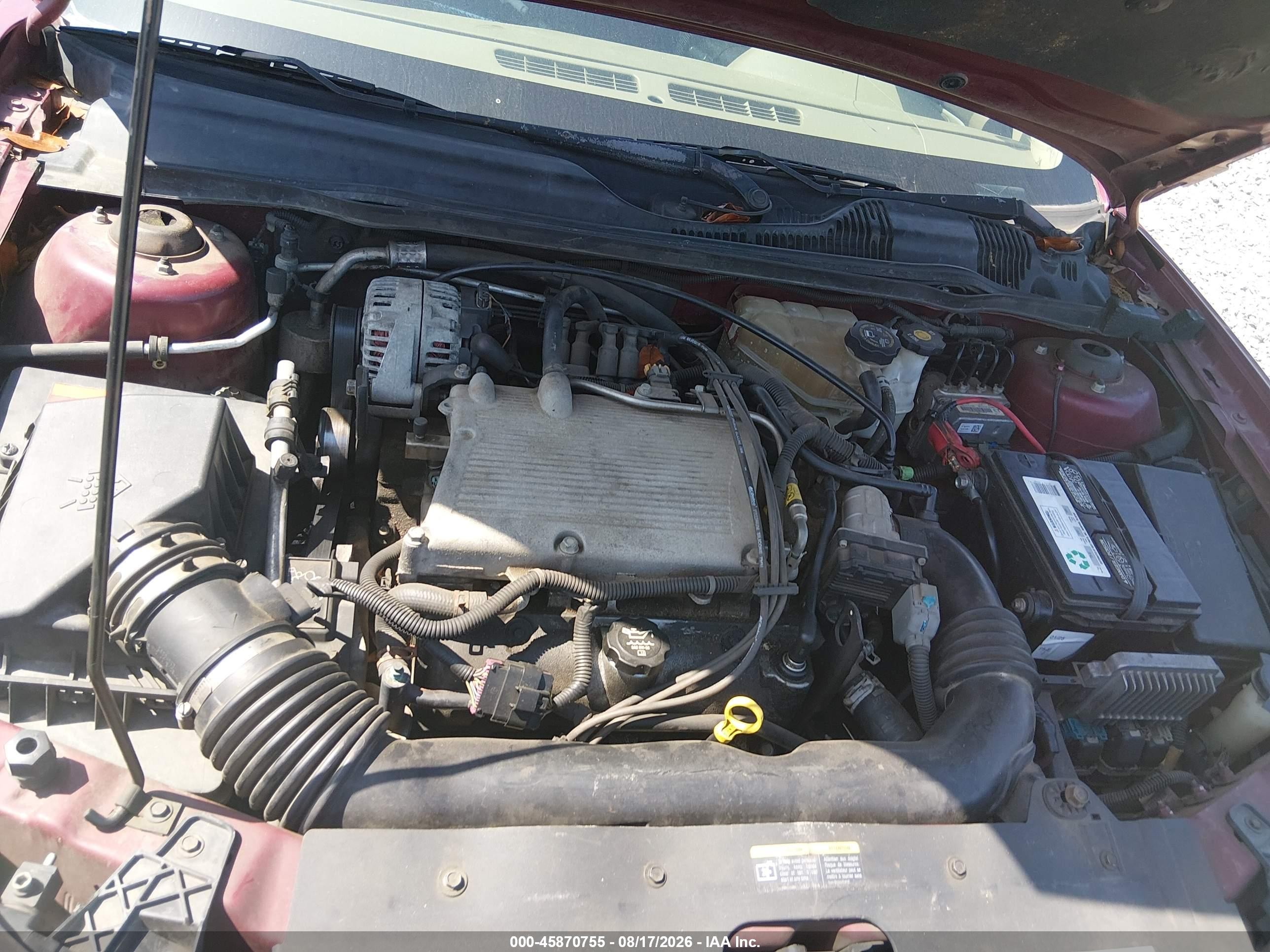 2004 Chevrolet Malibu Lt Red vin: 1G1ZU54824F125229