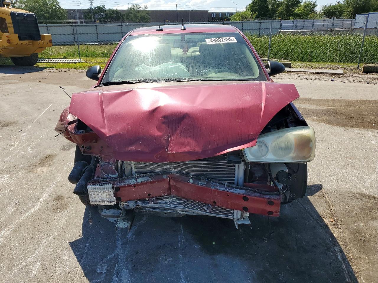 2005 Chevrolet Malibu Lt Maroon vin: 1G1ZU54825F120100