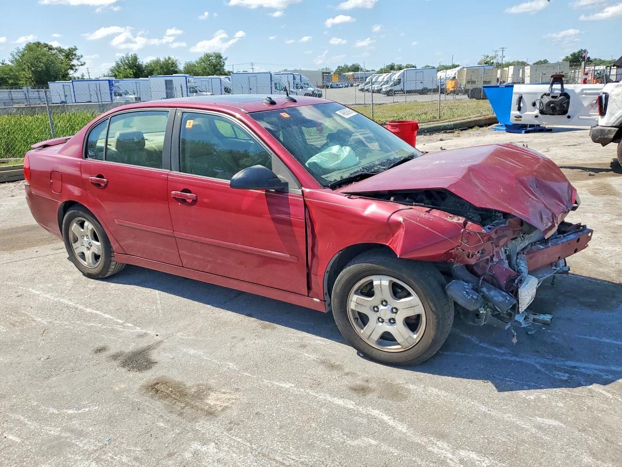 2005 Chevrolet Malibu Lt Maroon vin: 1G1ZU54825F120100