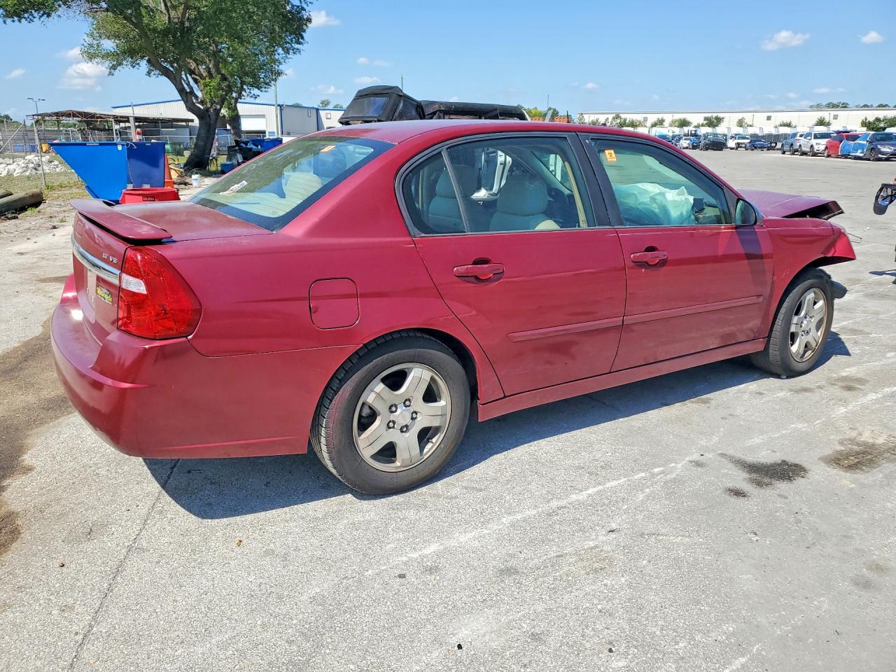 2005 Chevrolet Malibu Lt Maroon vin: 1G1ZU54825F120100