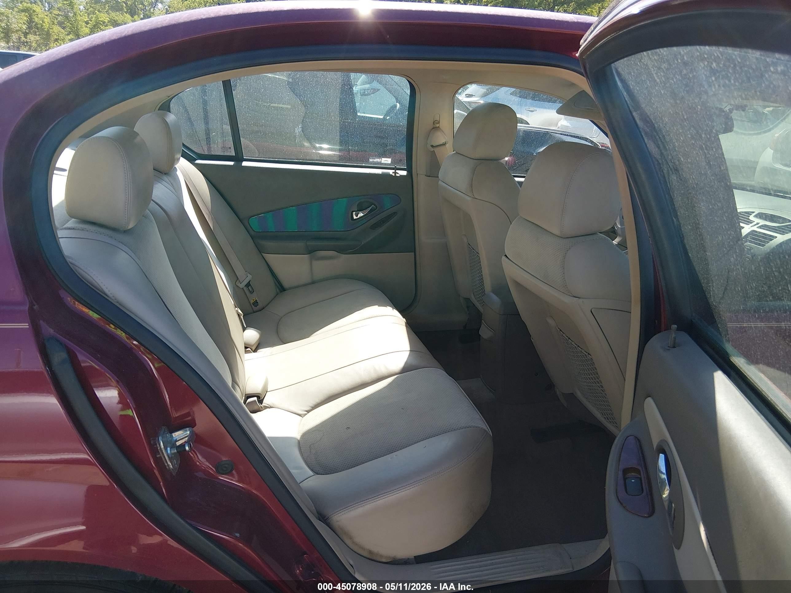 2005 Chevrolet Malibu Lt Темно-бордовый vin: 1G1ZU54825F141061