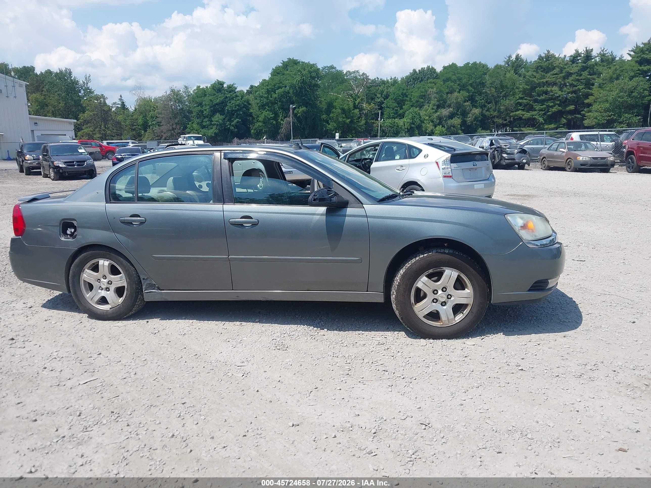 2004 Chevrolet Malibu Lt Green vin: 1G1ZU54834F115616
