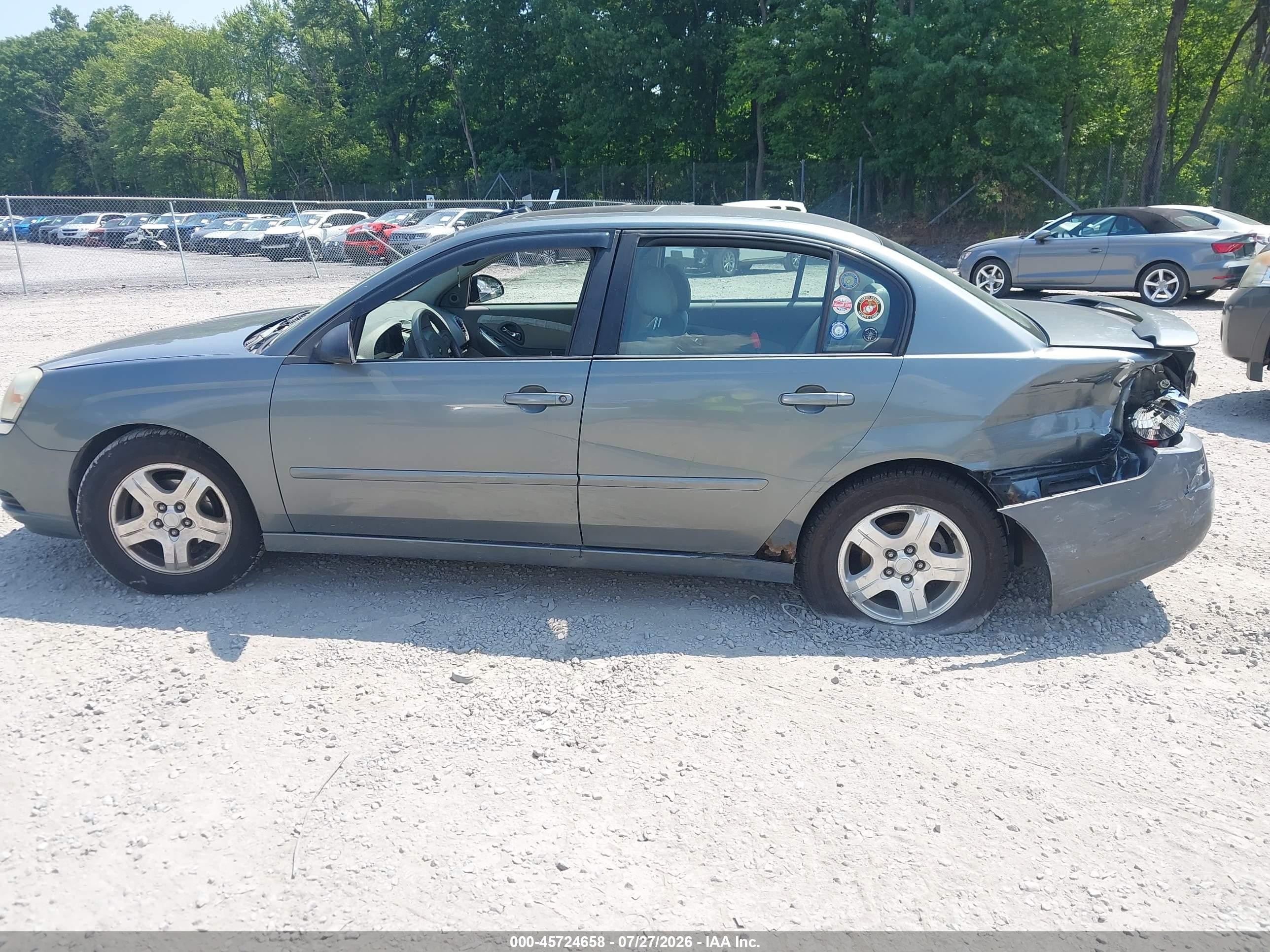 2004 Chevrolet Malibu Lt Green vin: 1G1ZU54834F115616