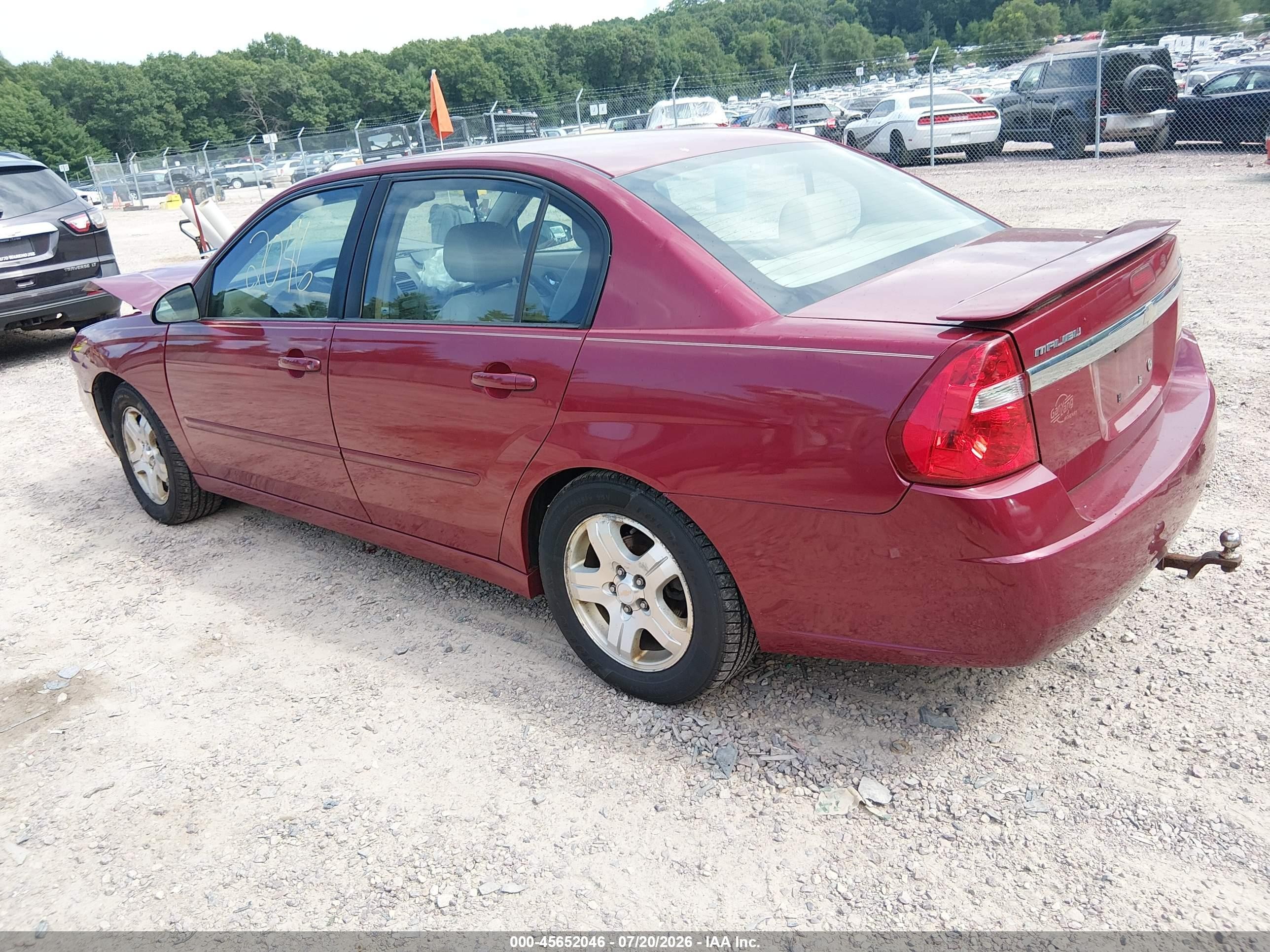 2004 Chevrolet Malibu Lt Бордовый vin: 1G1ZU54854f188227