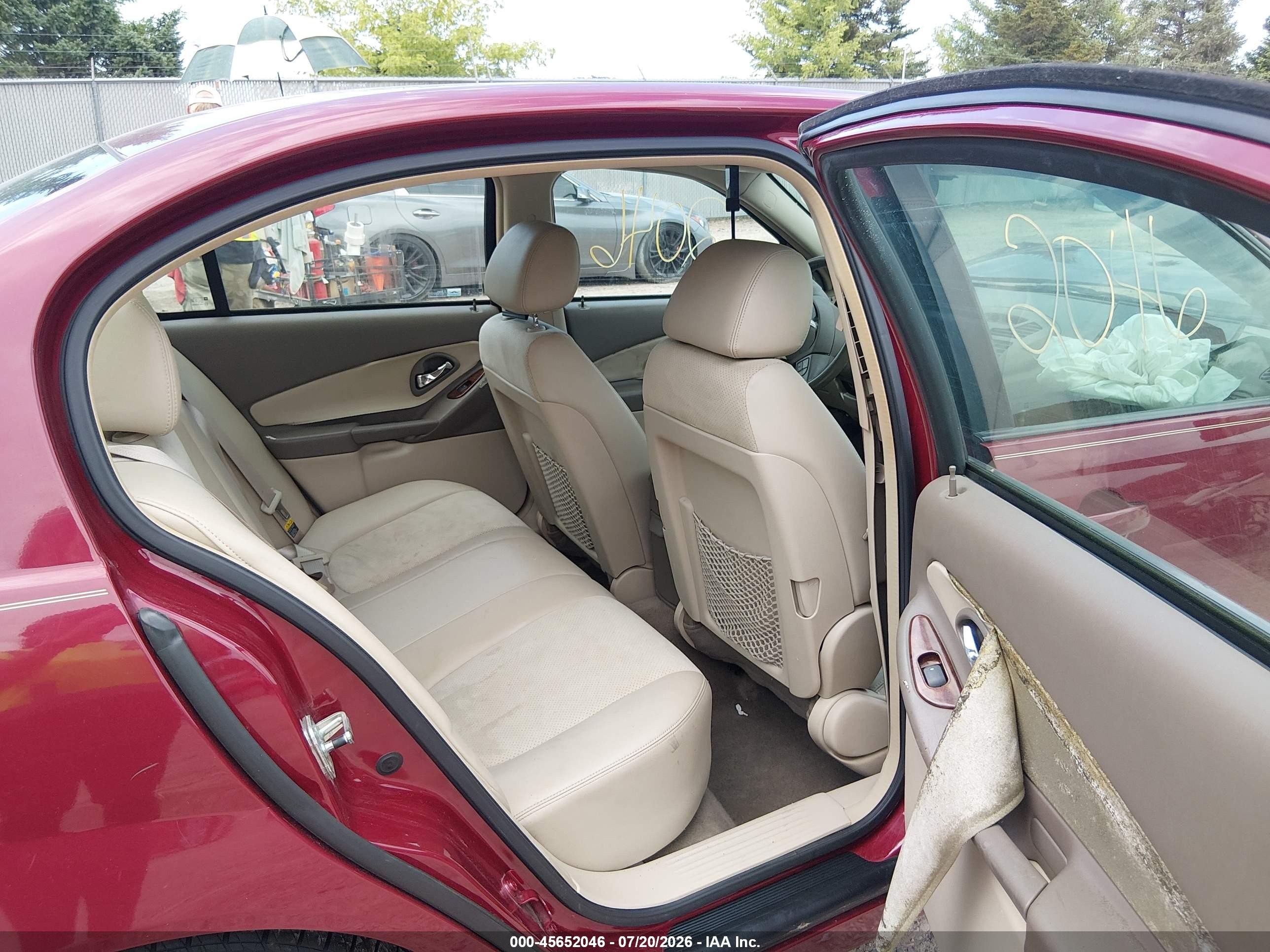 2004 Chevrolet Malibu Lt Бордовый vin: 1G1ZU54854f188227