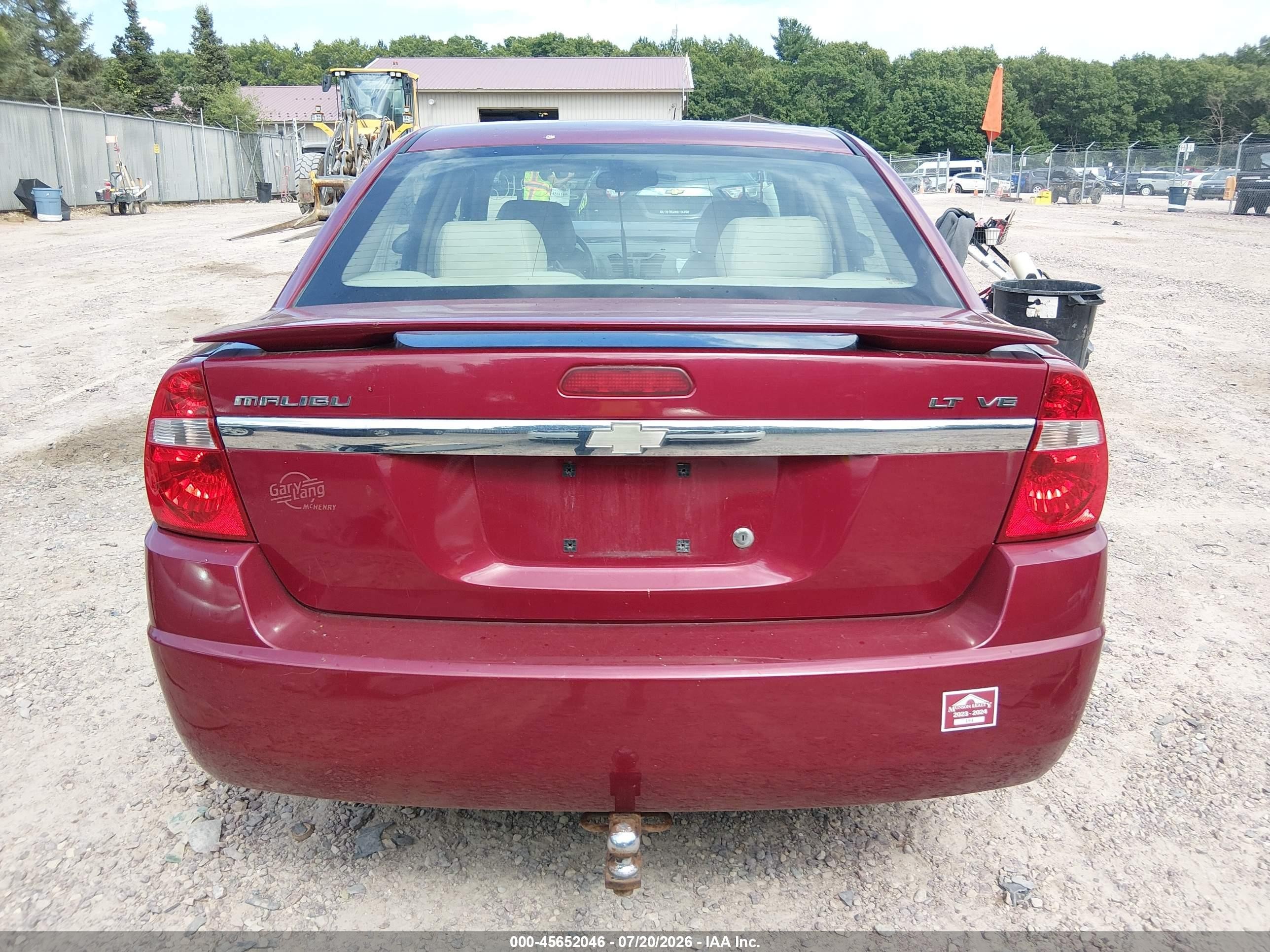 2004 Chevrolet Malibu Lt Бордовый vin: 1G1ZU54854f188227