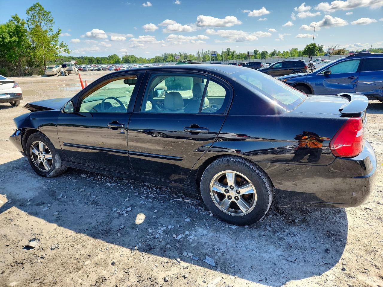 2005 Chevrolet Malibu Lt Black vin: 1G1ZU54855F306987