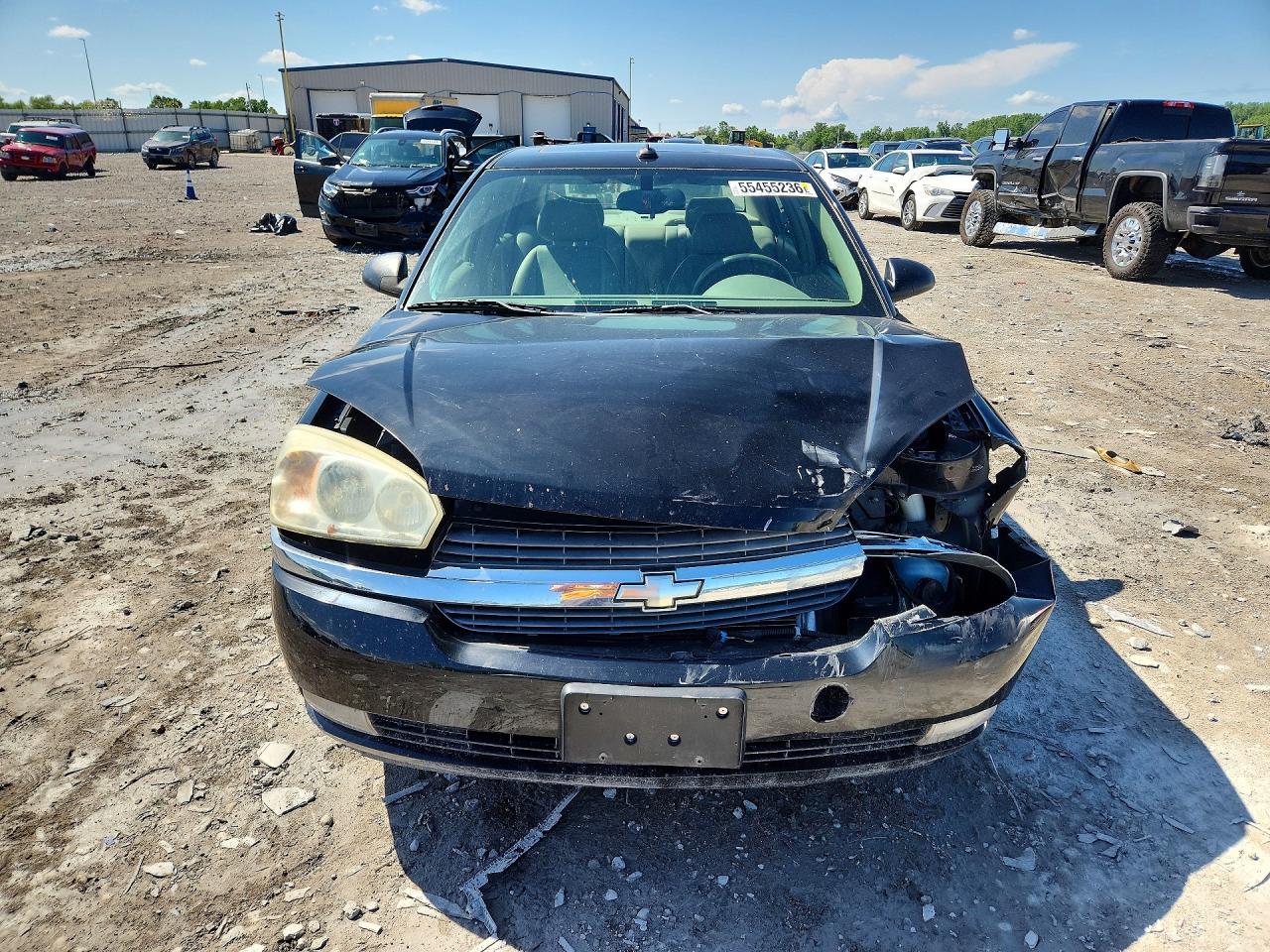 2005 Chevrolet Malibu Lt Black vin: 1G1ZU54855F306987