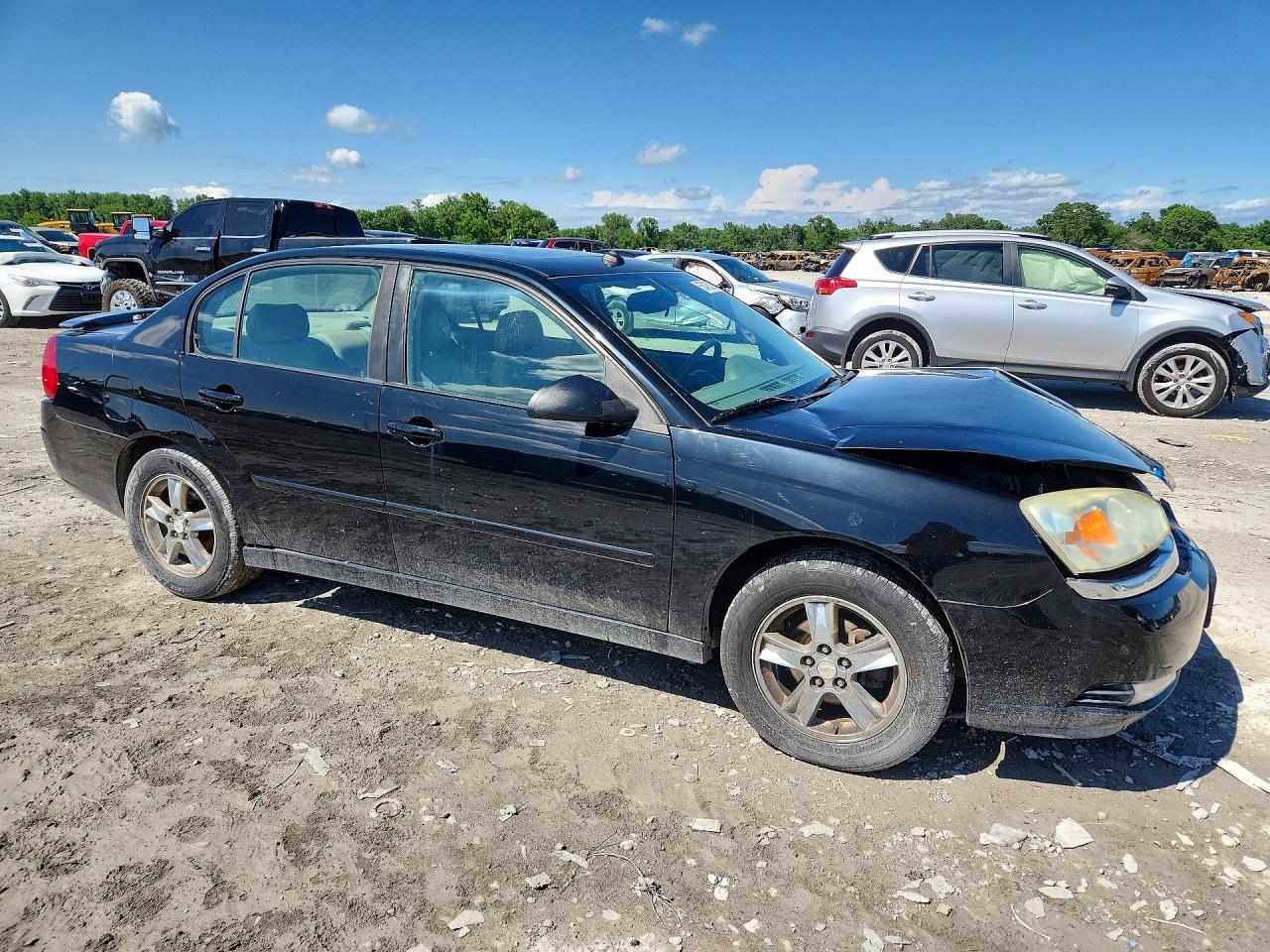 2005 Chevrolet Malibu Lt Black vin: 1G1ZU54855F306987