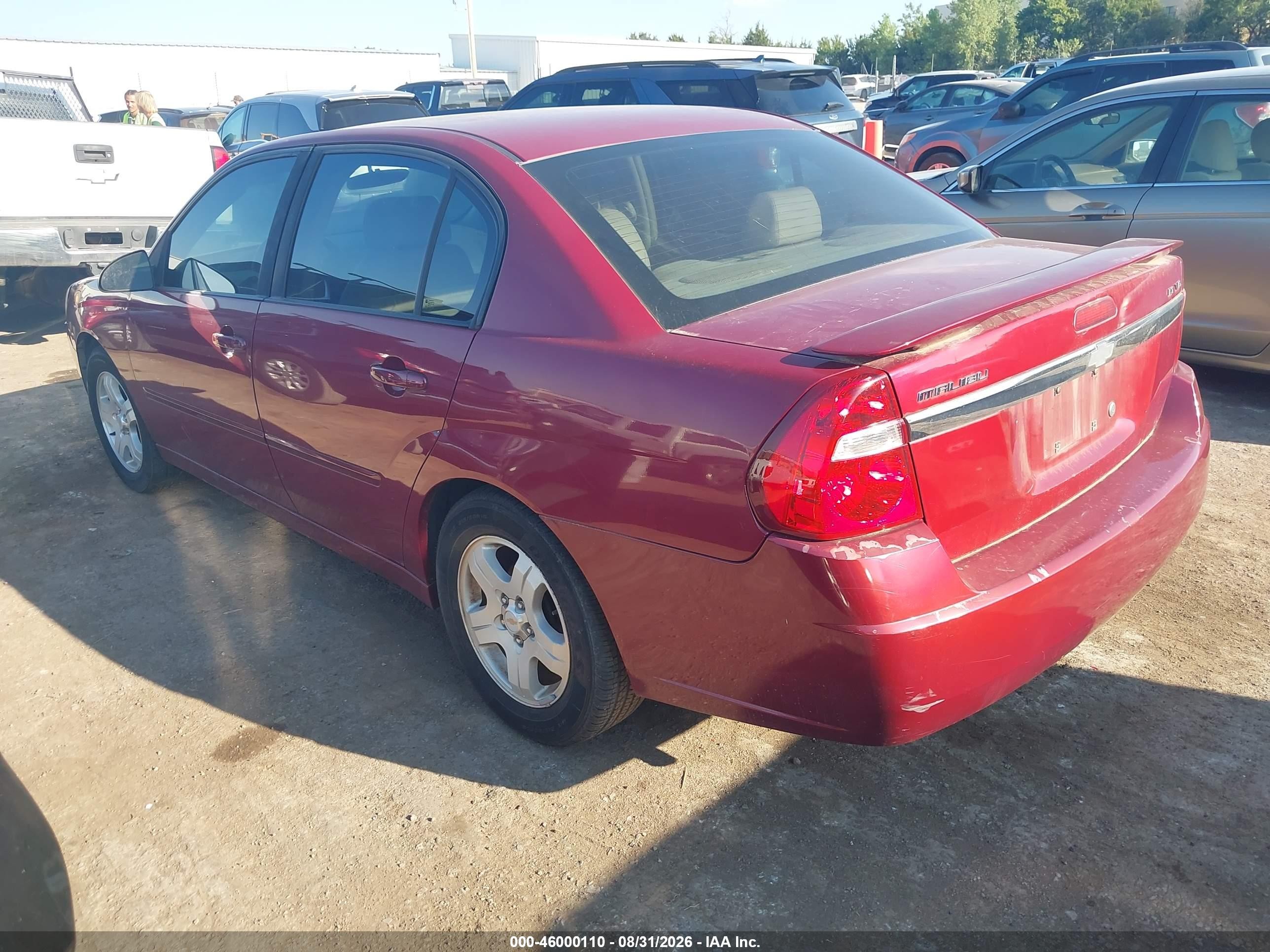 2004 Chevrolet Malibu Lt Red vin: 1G1ZU54864F203883