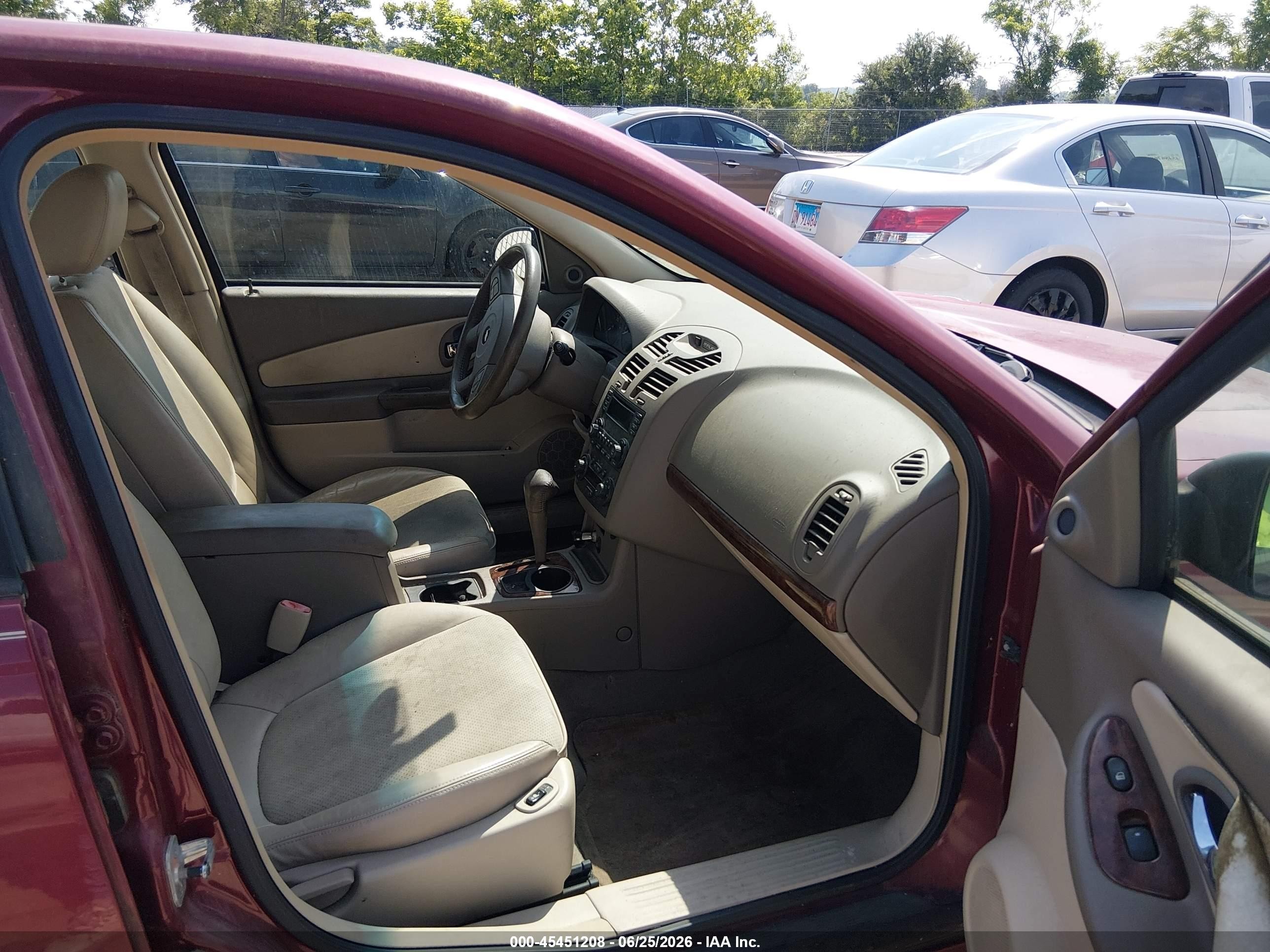 2005 Chevrolet Malibu Lt Red vin: 1G1ZU54865F102974