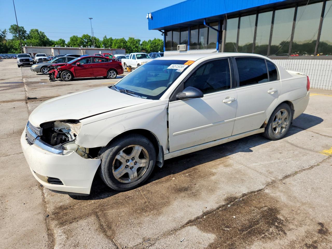2004 Chevrolet Malibu Lt White vin: 1G1ZU54874F223558