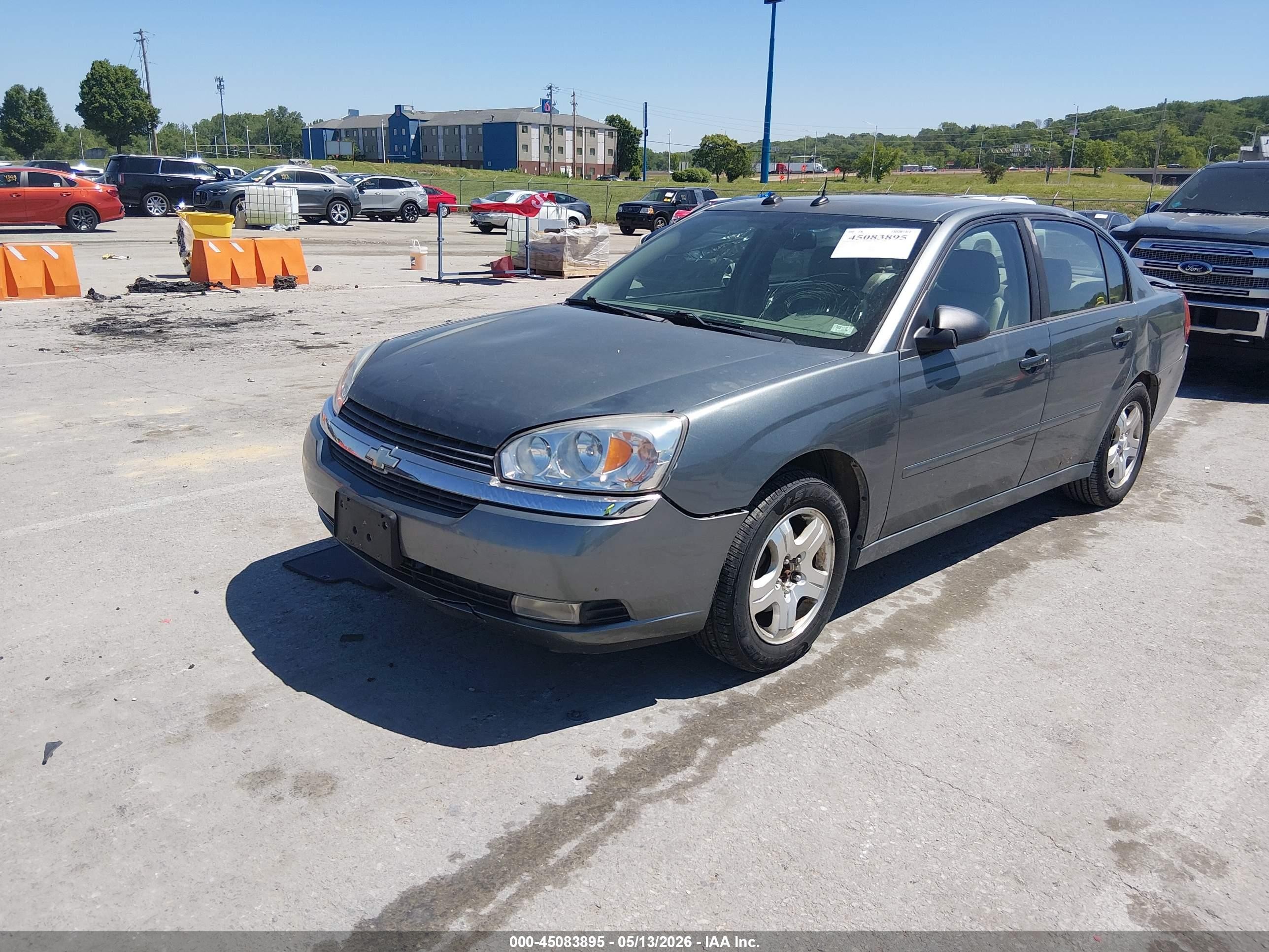 2005 Chevrolet Malibu Lt Green vin: 1G1ZU54875F337027