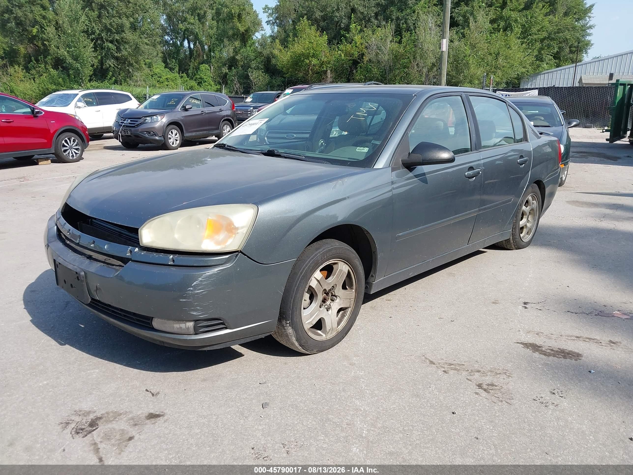 2004 Chevrolet Malibu Lt Gray vin: 1G1ZU54884F125235