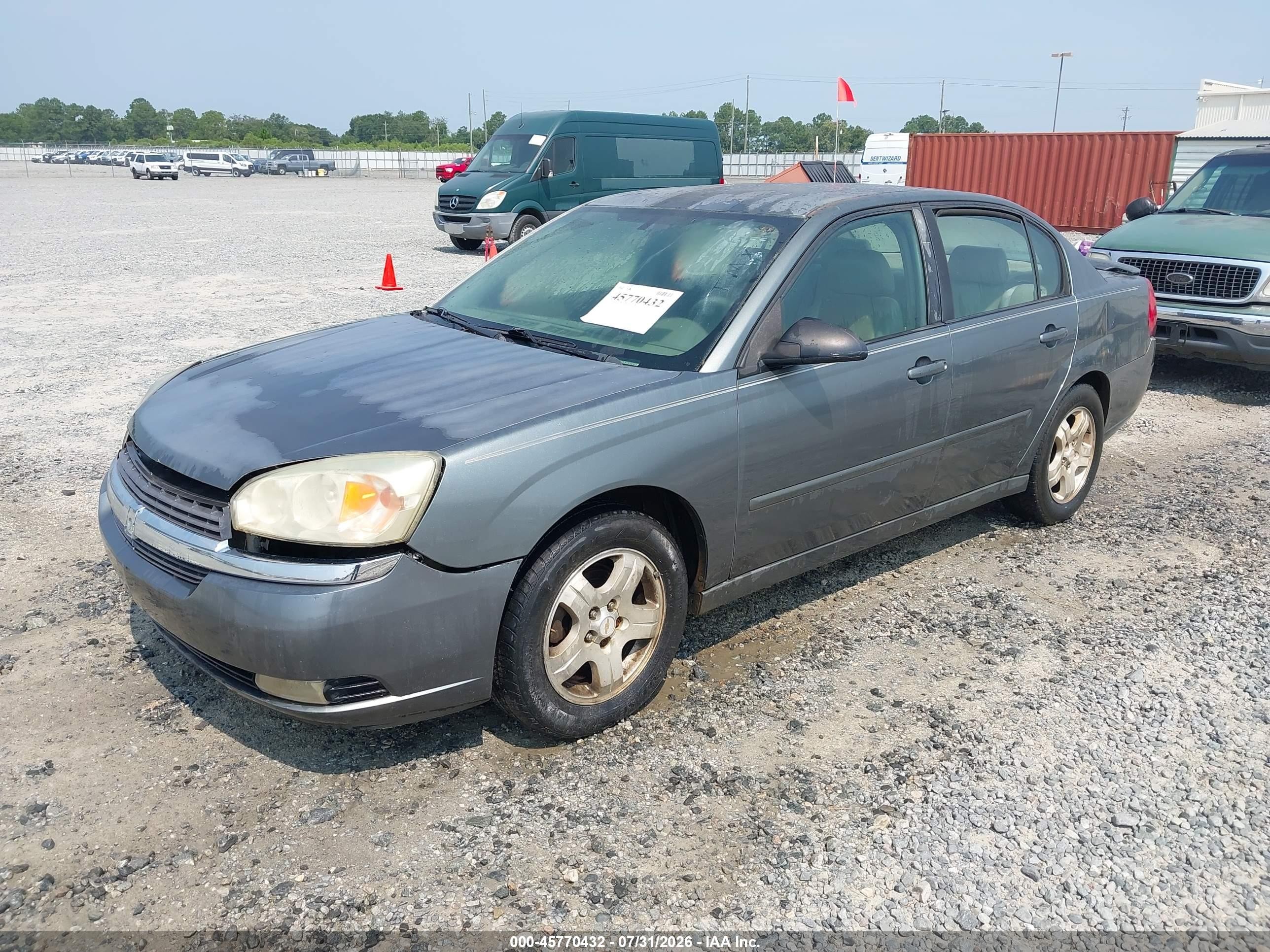 2004 Chevrolet Malibu Lt Silver vin: 1G1ZU54894F233833