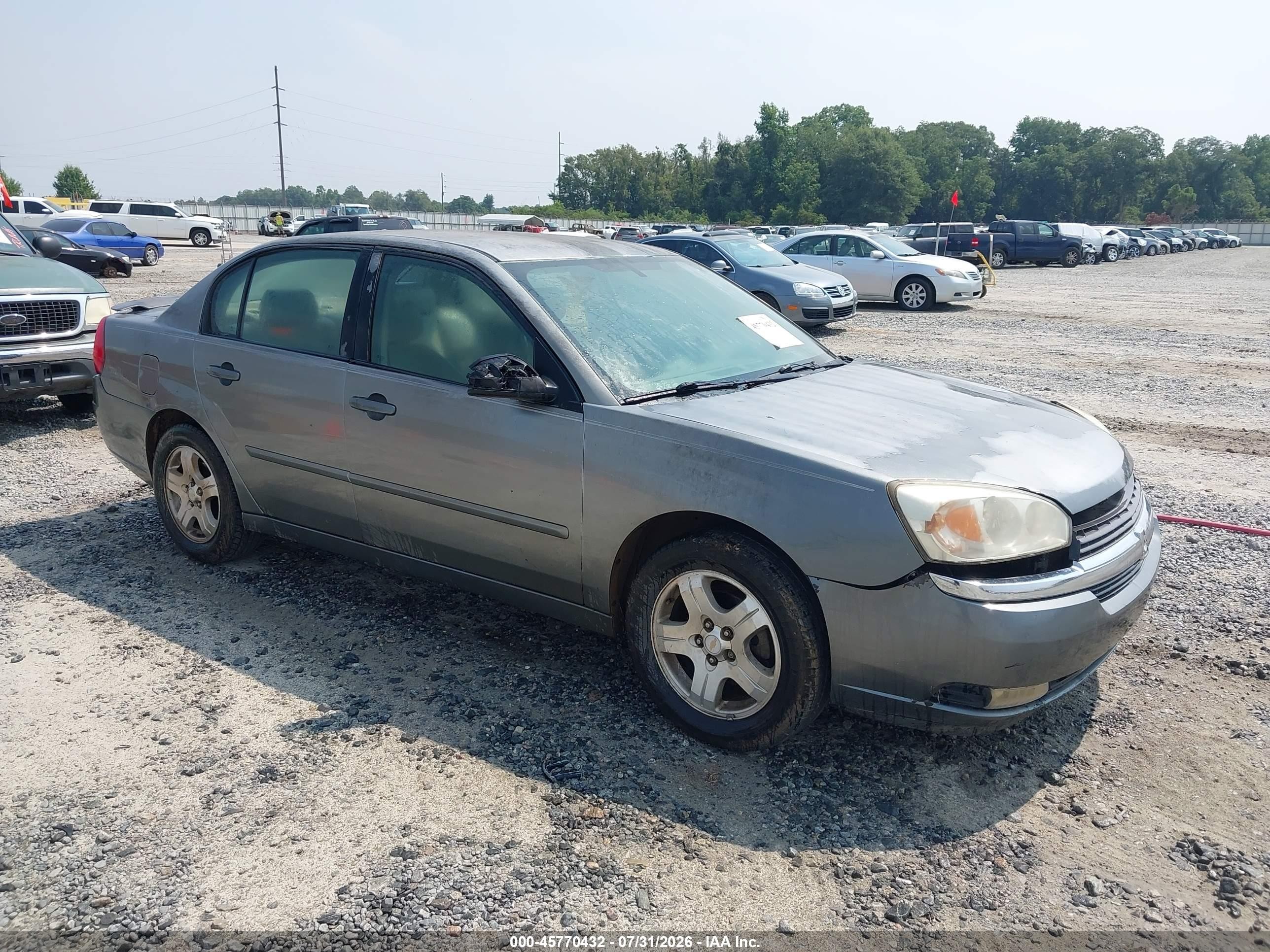 2004 Chevrolet Malibu Lt Silver vin: 1G1ZU54894F233833
