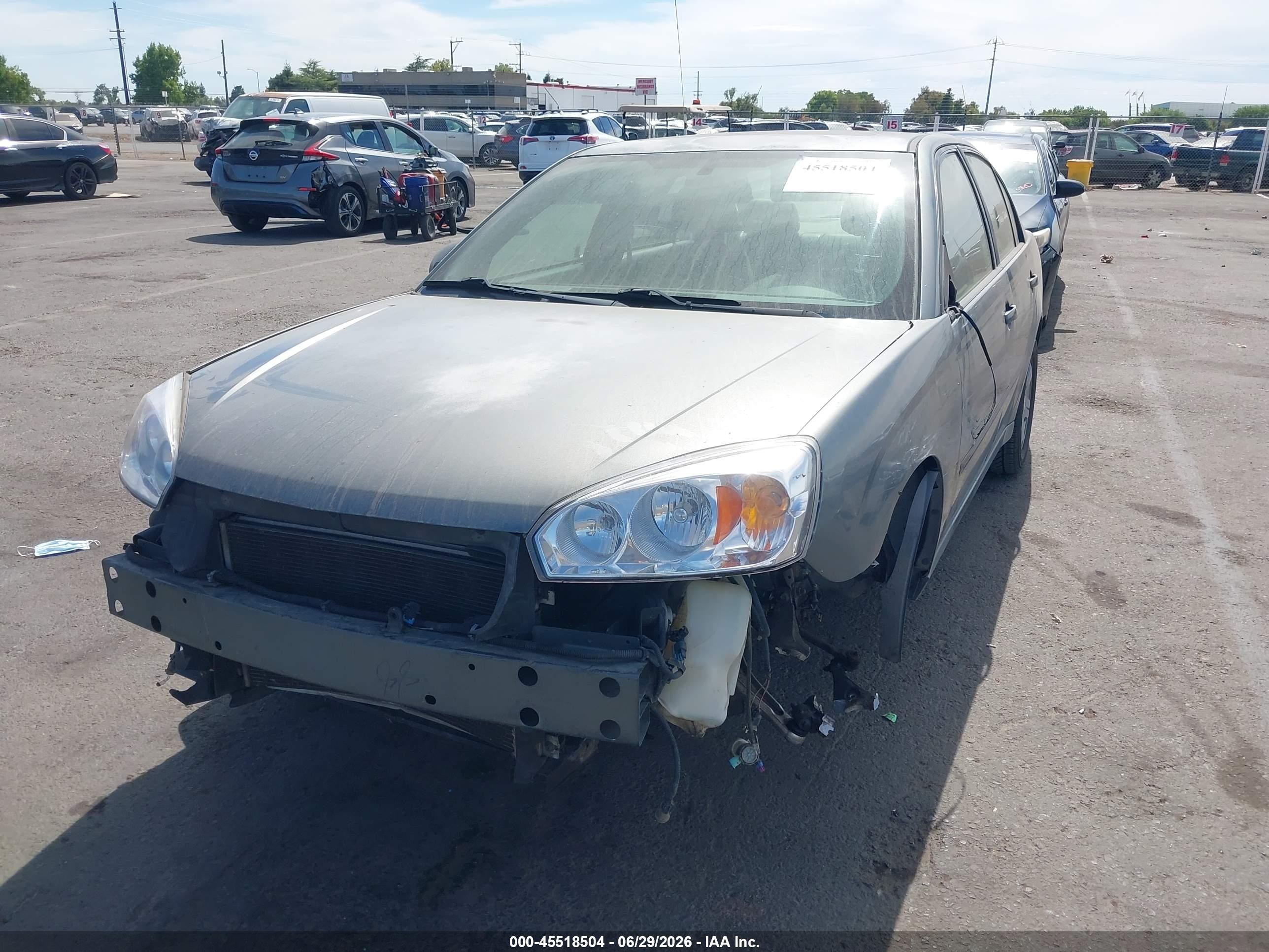 2004 Chevrolet Malibu Lt Green vin: 1G1ZU548X4F167082