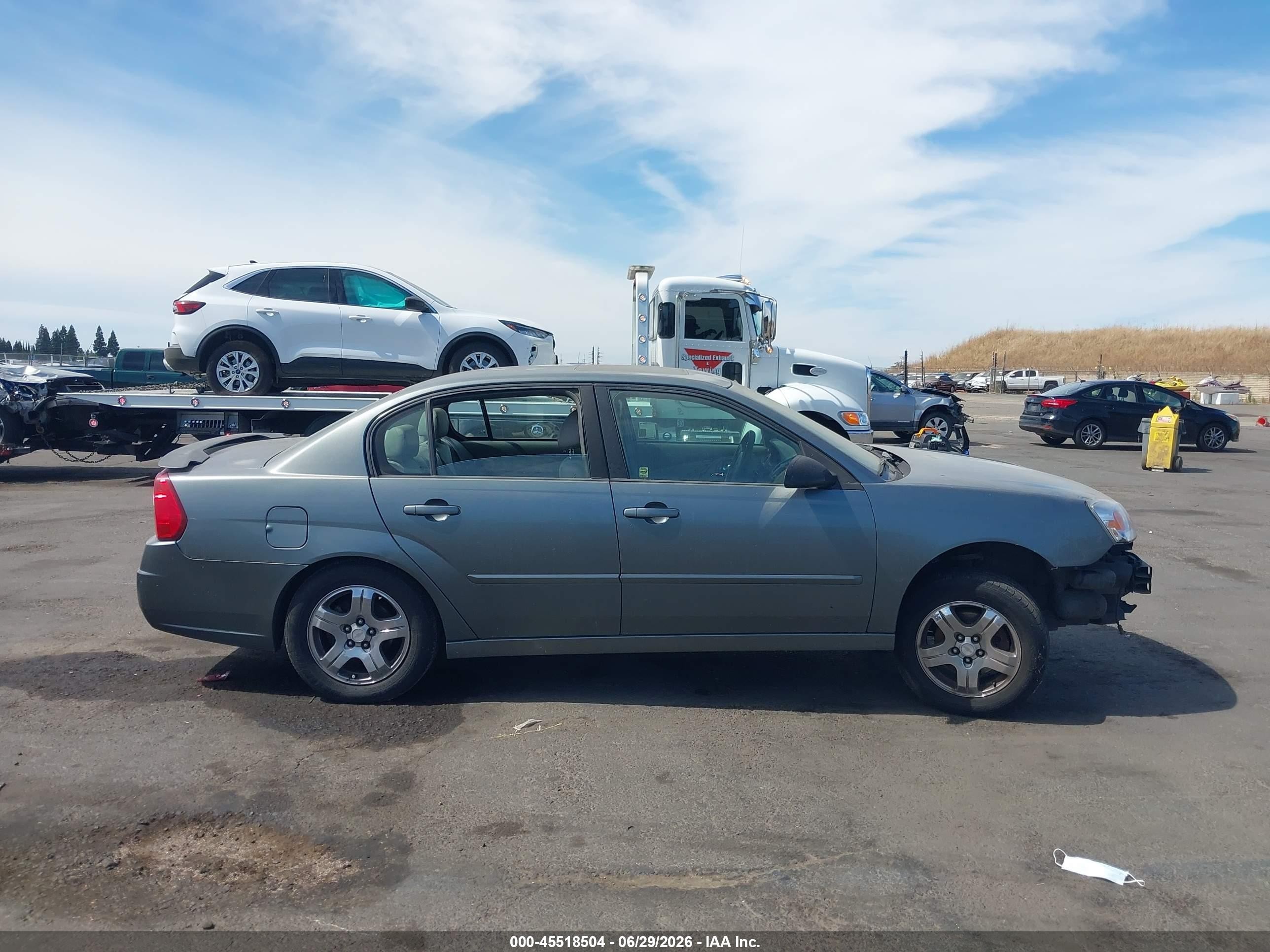 2004 Chevrolet Malibu Lt Green vin: 1G1ZU548X4F167082