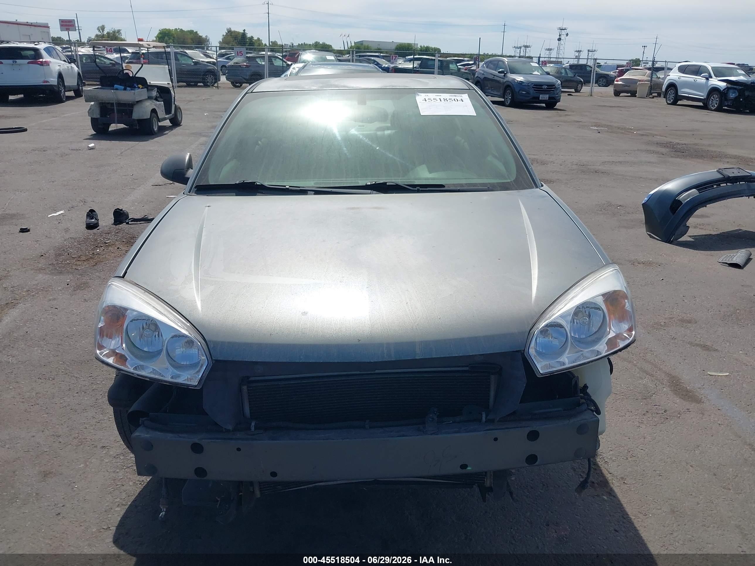 2004 Chevrolet Malibu Lt Green vin: 1G1ZU548X4F167082