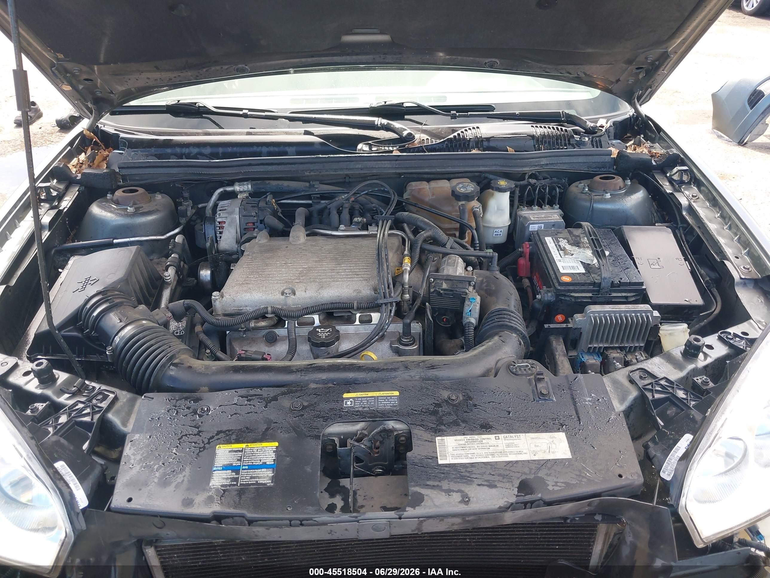 2004 Chevrolet Malibu Lt Green vin: 1G1ZU548X4F167082