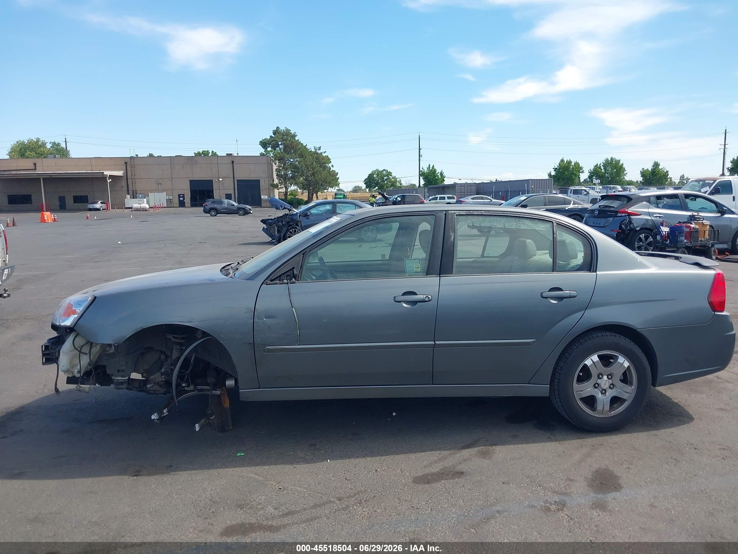 2004 Chevrolet Malibu Lt Green vin: 1G1ZU548X4F167082
