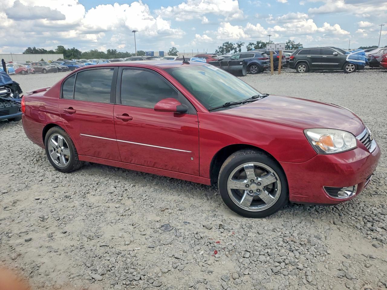 2007 Chevrolet Malibu Ltz Бордовый vin: 1G1ZU57N17F208639