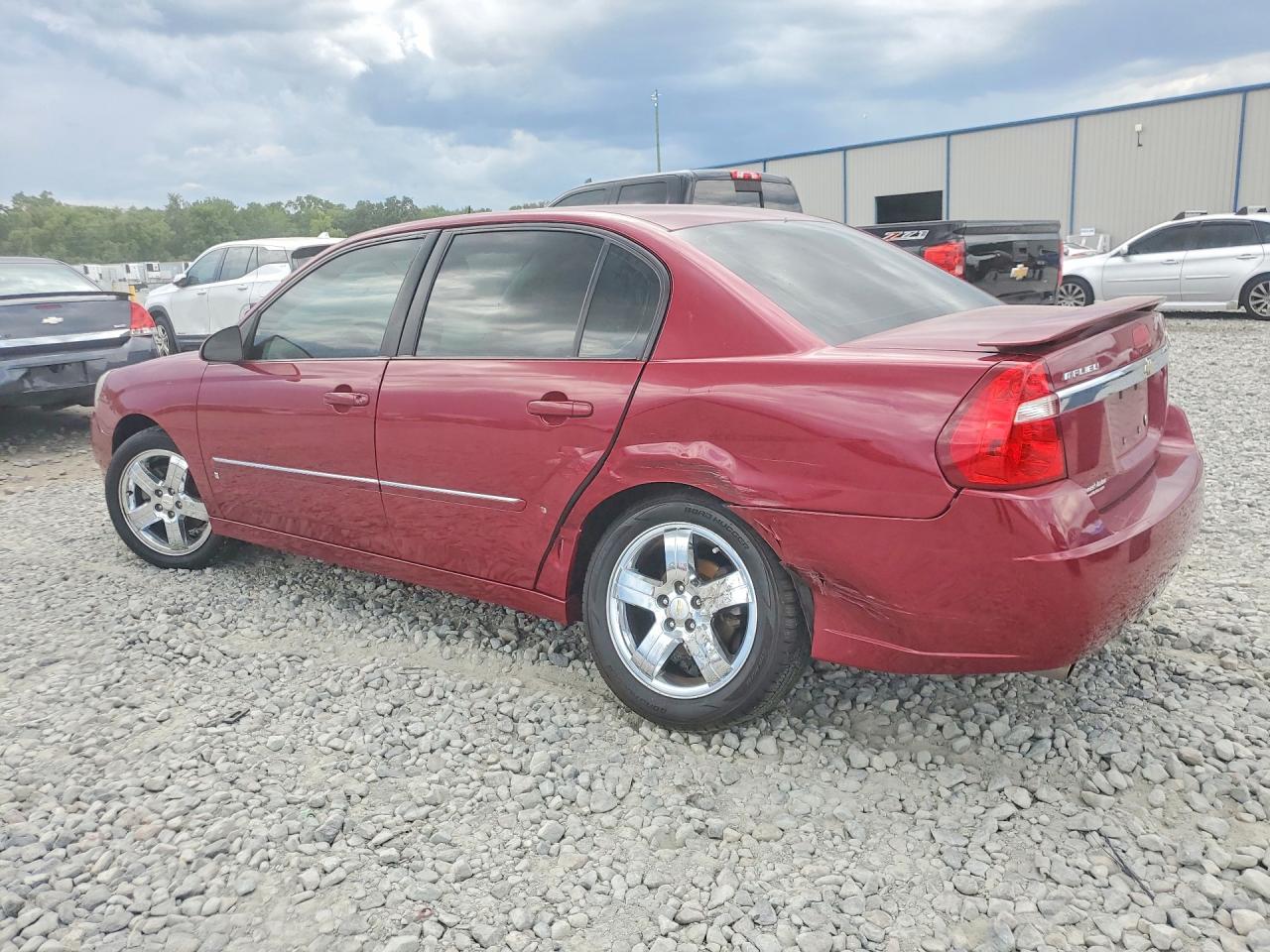2007 Chevrolet Malibu Ltz Бордовый vin: 1G1ZU57N17F208639