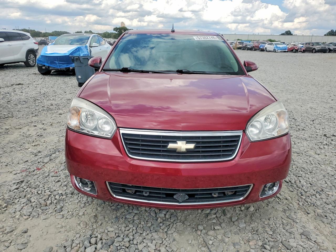 2007 Chevrolet Malibu Ltz Бордовый vin: 1G1ZU57N17F208639