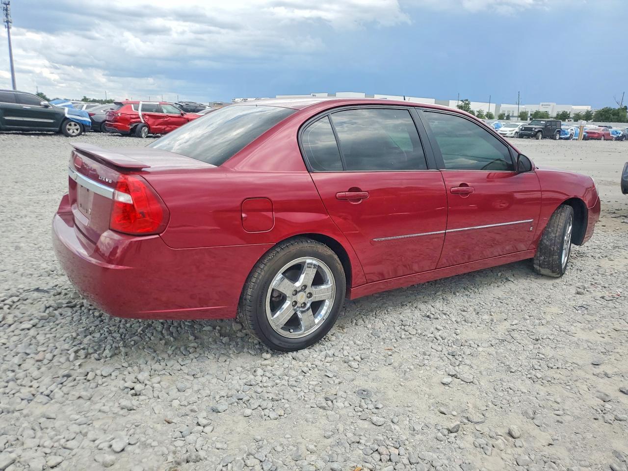 2007 Chevrolet Malibu Ltz Бордовый vin: 1G1ZU57N17F208639
