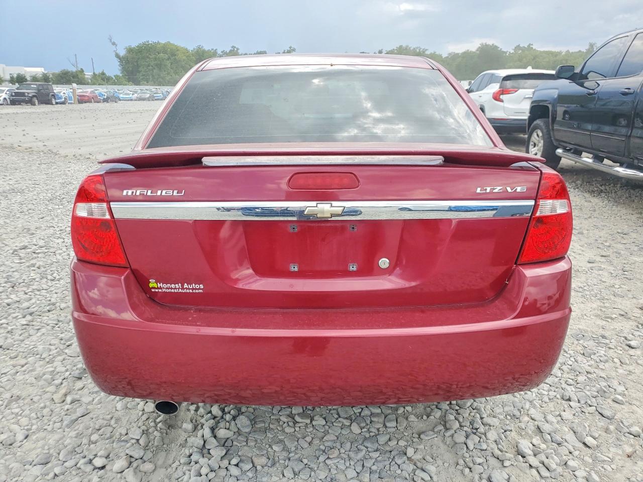 2007 Chevrolet Malibu Ltz Бордовый vin: 1G1ZU57N17F208639