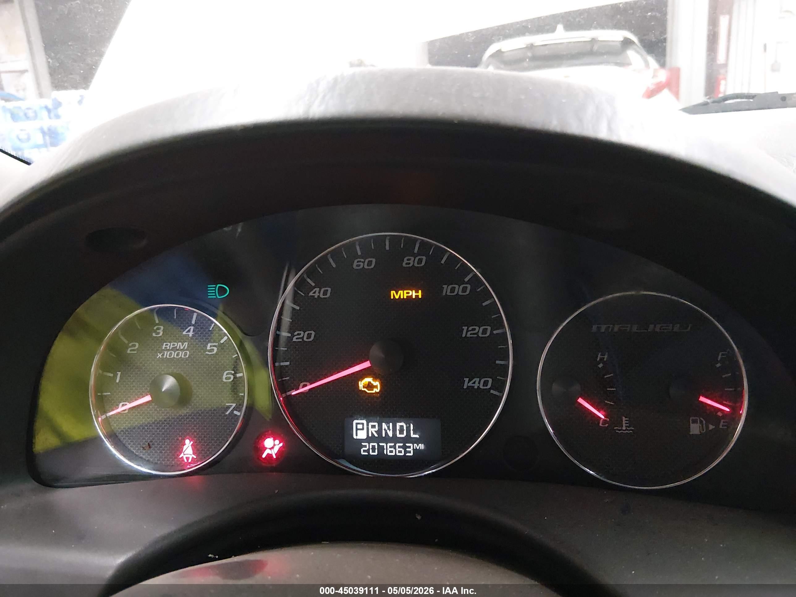 2007 Chevrolet Malibu Ltz White vin: 1G1ZU57N27F253184